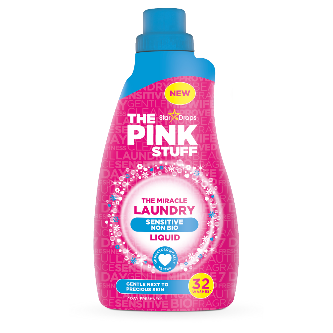 The Pink Stuff Laundry Sensitive Liquid (960ml)