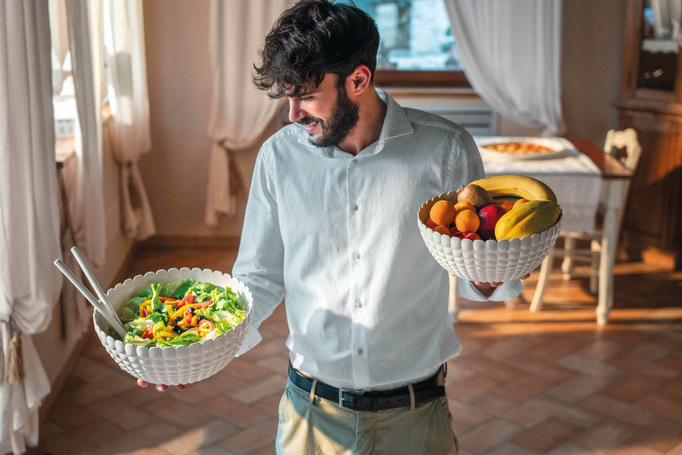 Guzzini Tiffany White XL Bowl