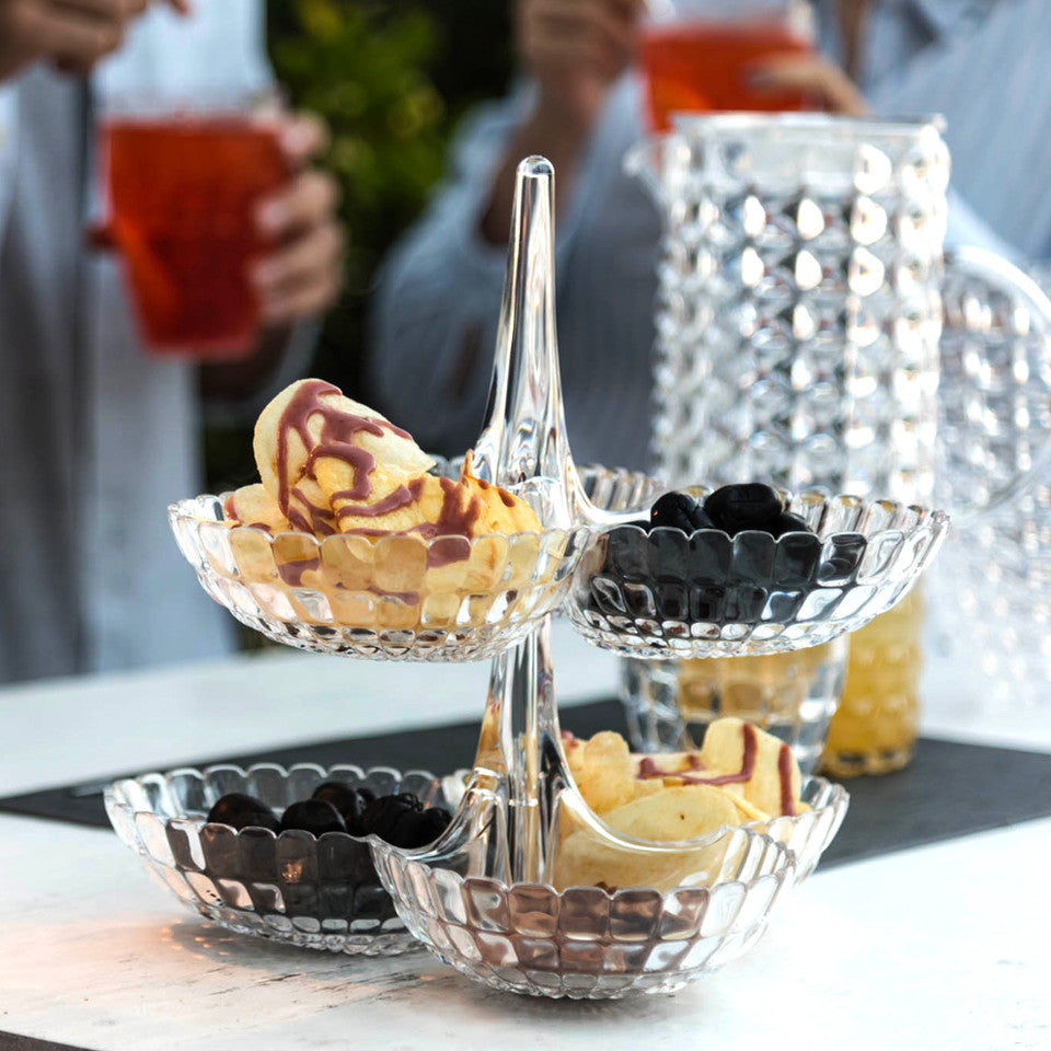 Guzzini Transparent Hors D'oeuvres Dish