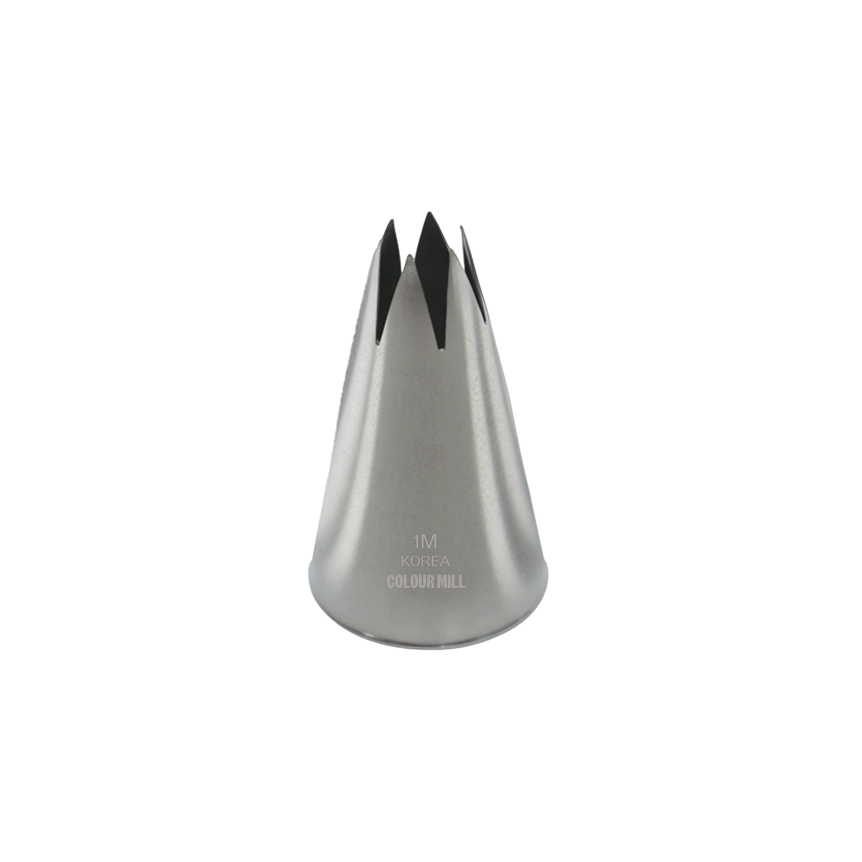 Colour Mill Piping Tip No. 1M Open Star Medium