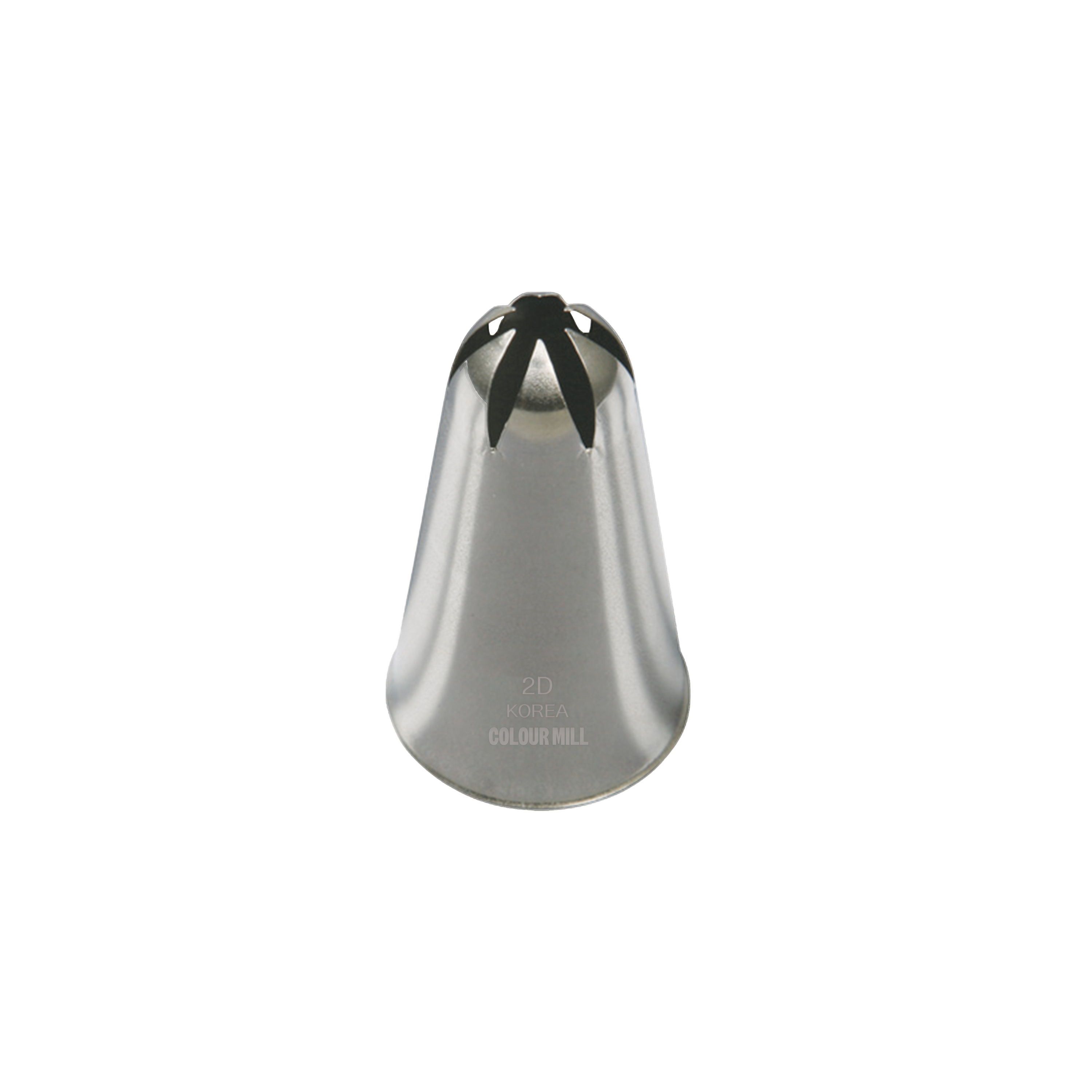 Colour Mill Piping Tip No. 2D Drop Flower Medium