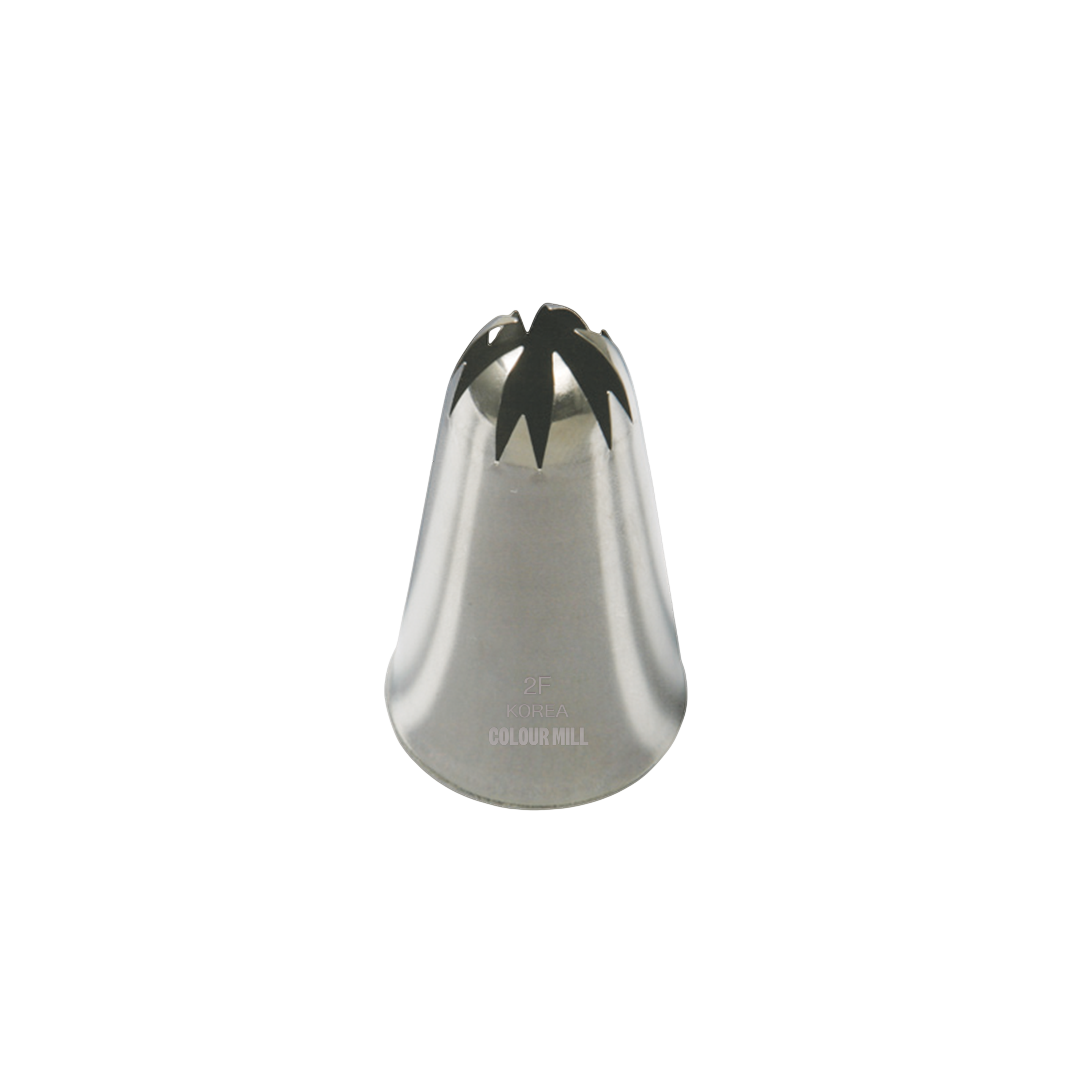 Colour Mill Piping Tip No. 2F Drop Flower Medium