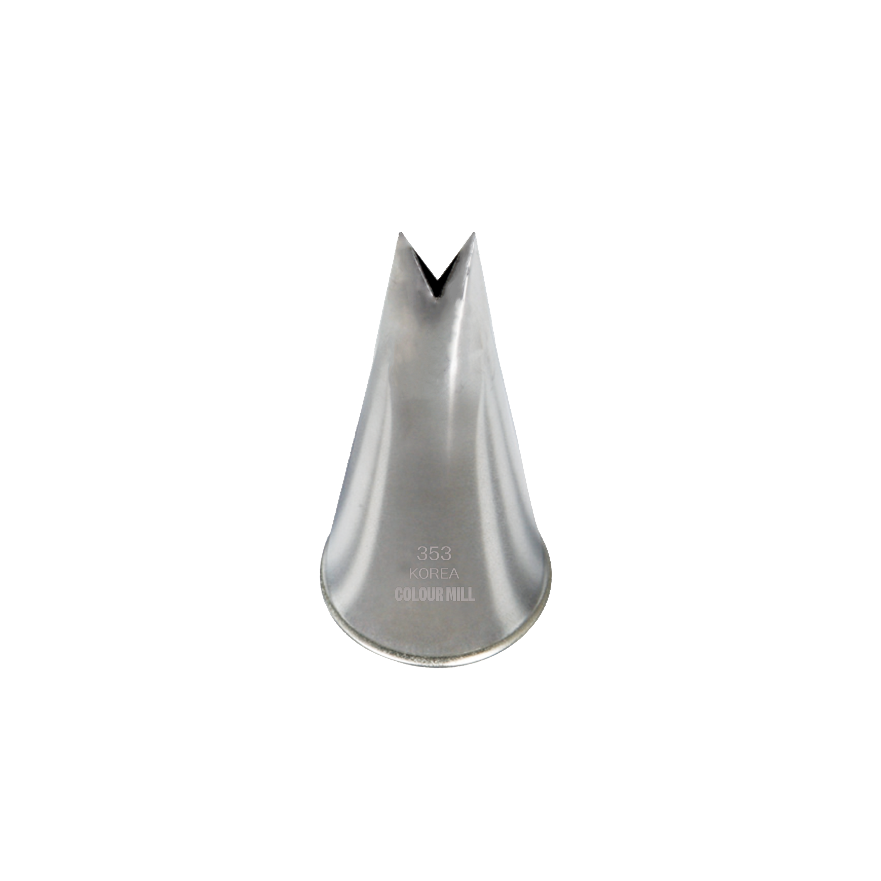 Colour Mill Piping Tip No. 353 Leaf Medium