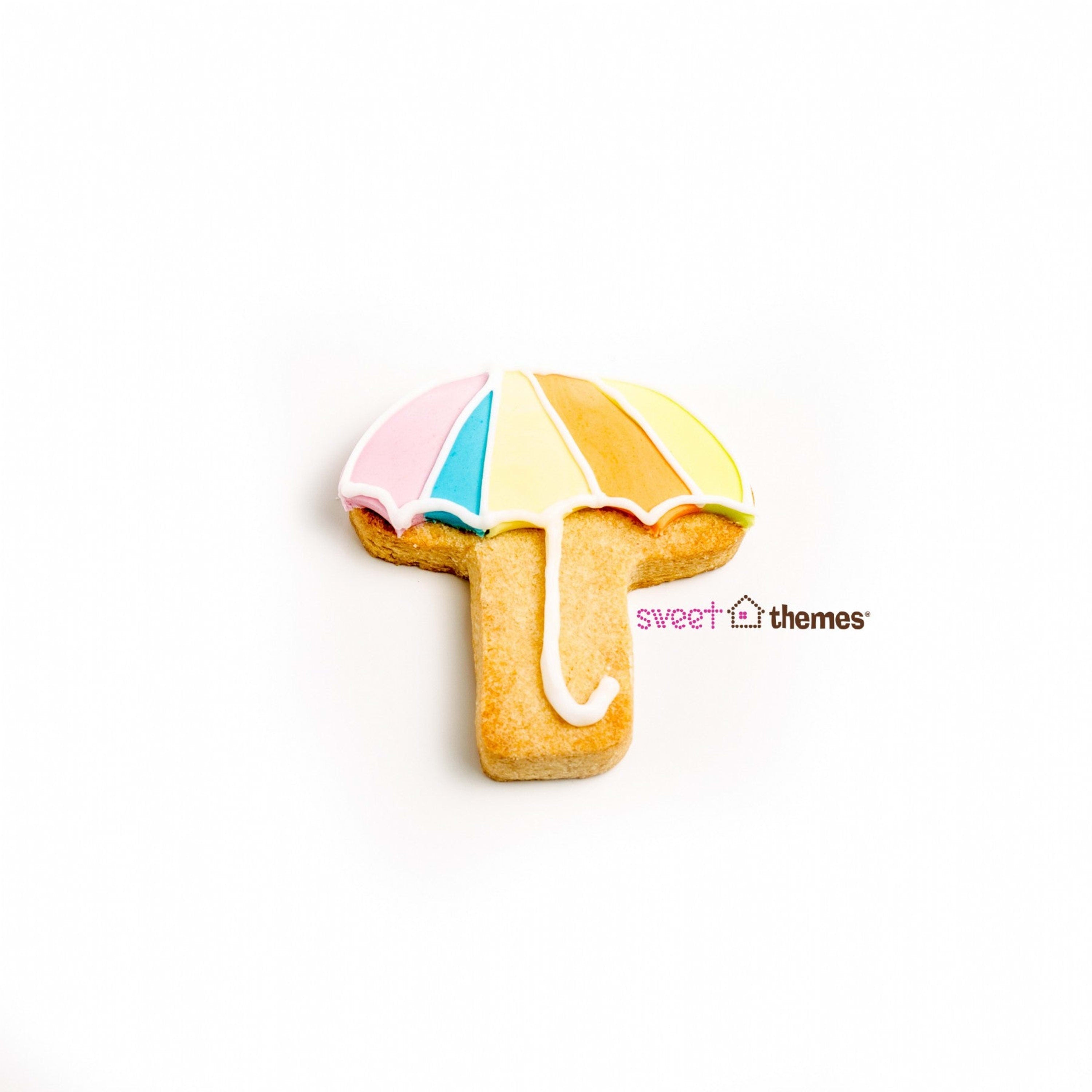 Sweet Themes Toadstool or Mushroom or Umbrella Cookie Cutter