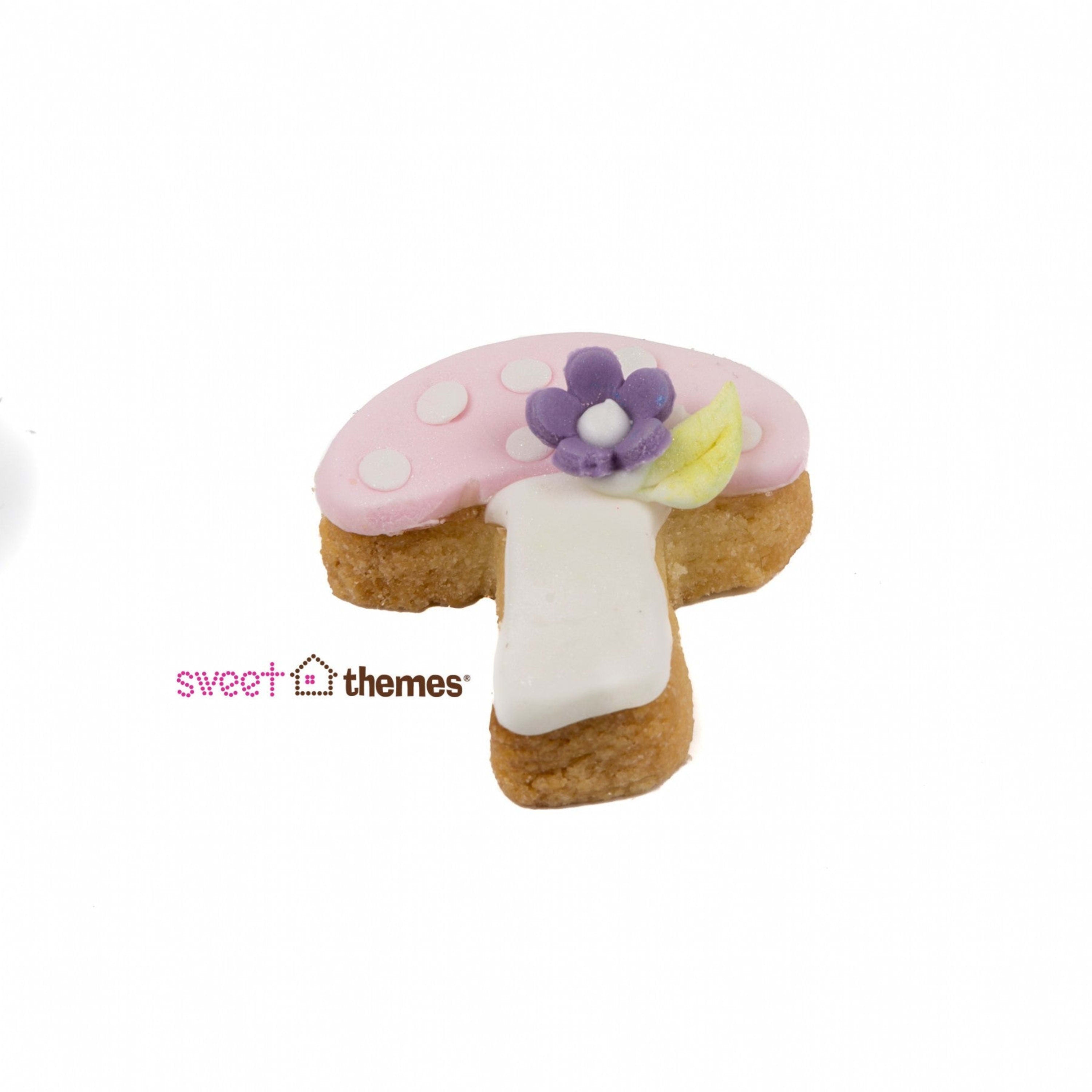 Sweet Themes Mini Toadstool or Mushroom Cookie Cutter