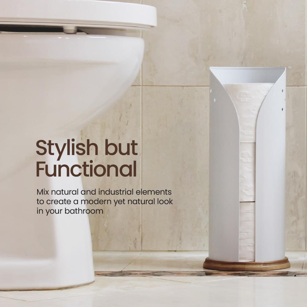 Eco Basics Toilet Roll Holder