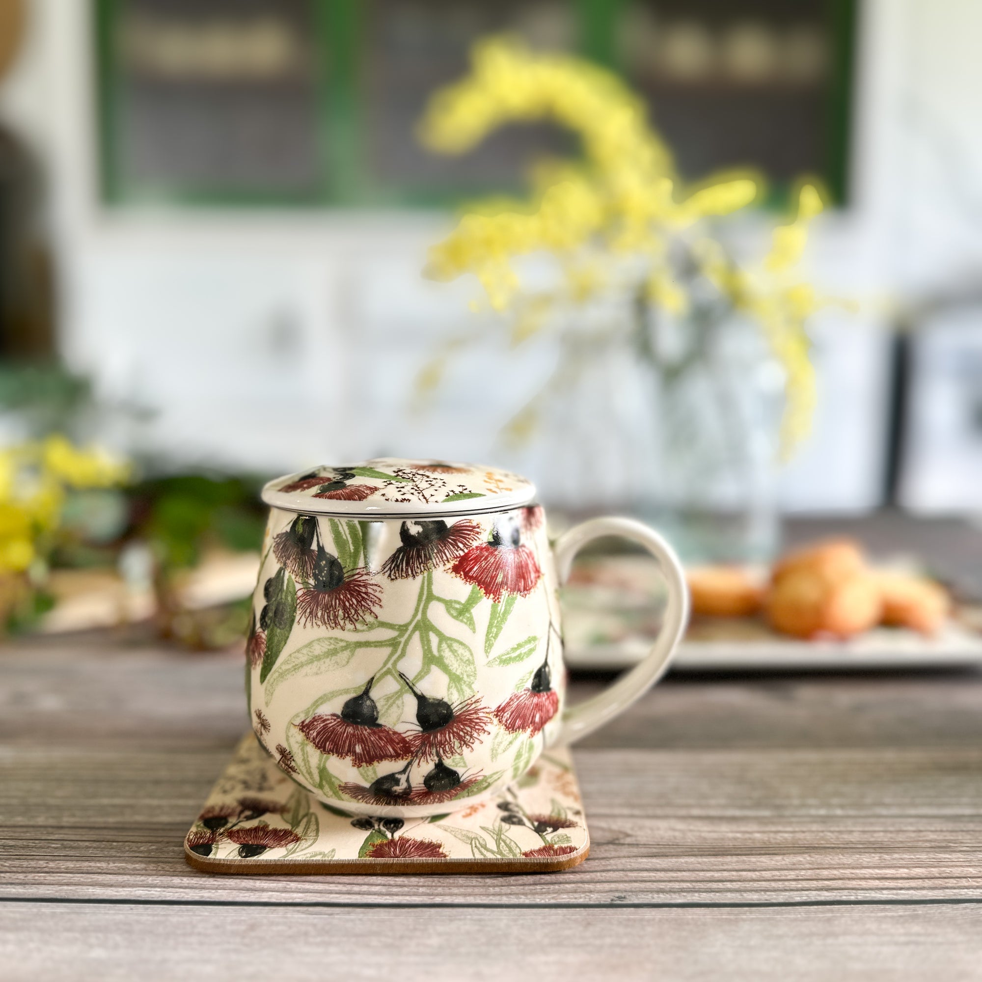 Ashdene Trudy's Garden Silver Princess 3pc Infuser