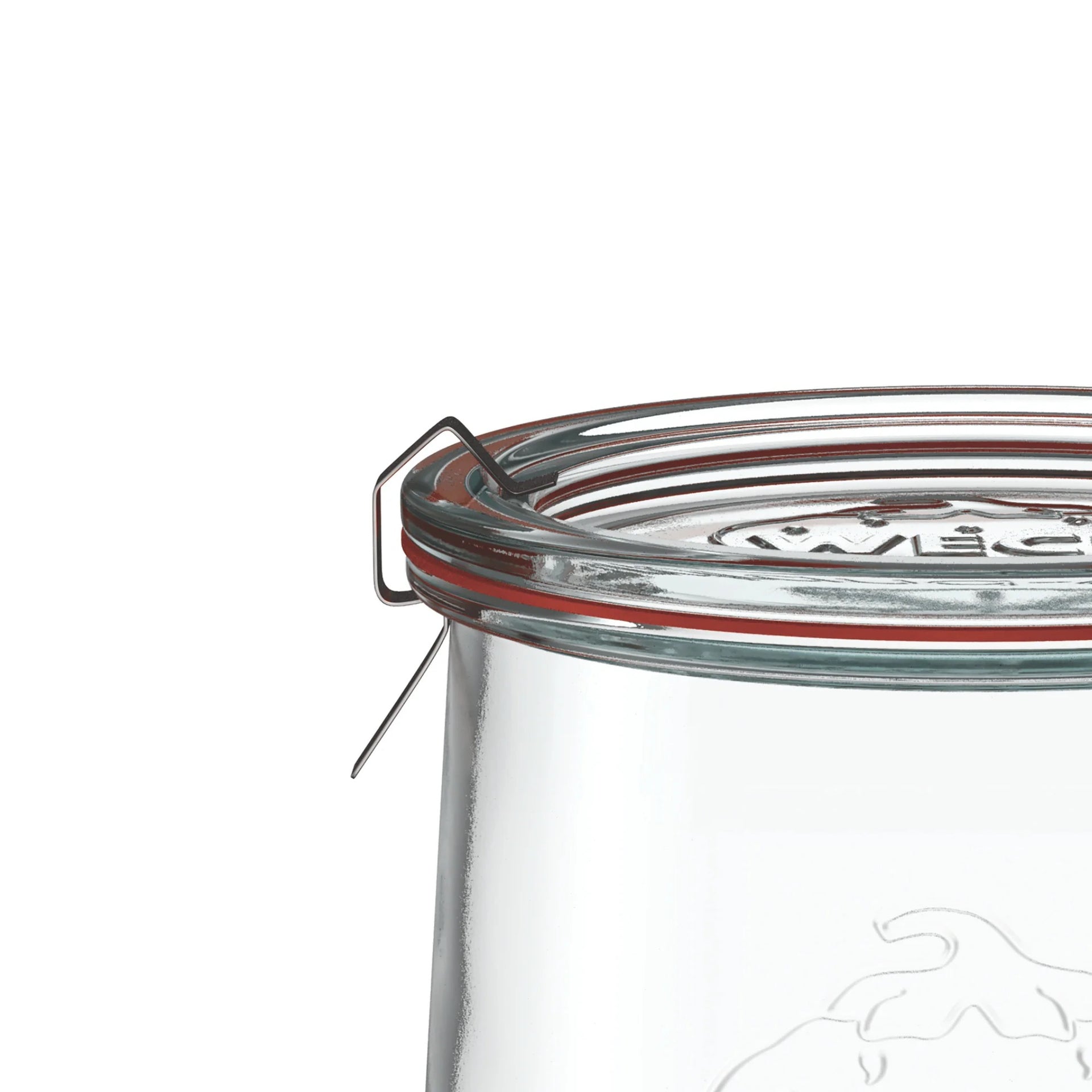 Weck Glass Tulip Jar Complete Set 100x147mm (1062ml)