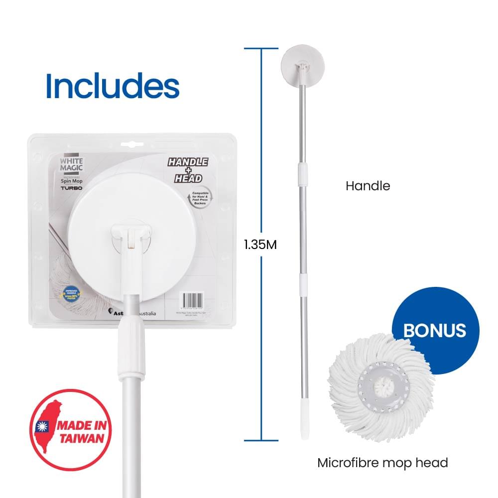 White Magic Turbo Handle + Head