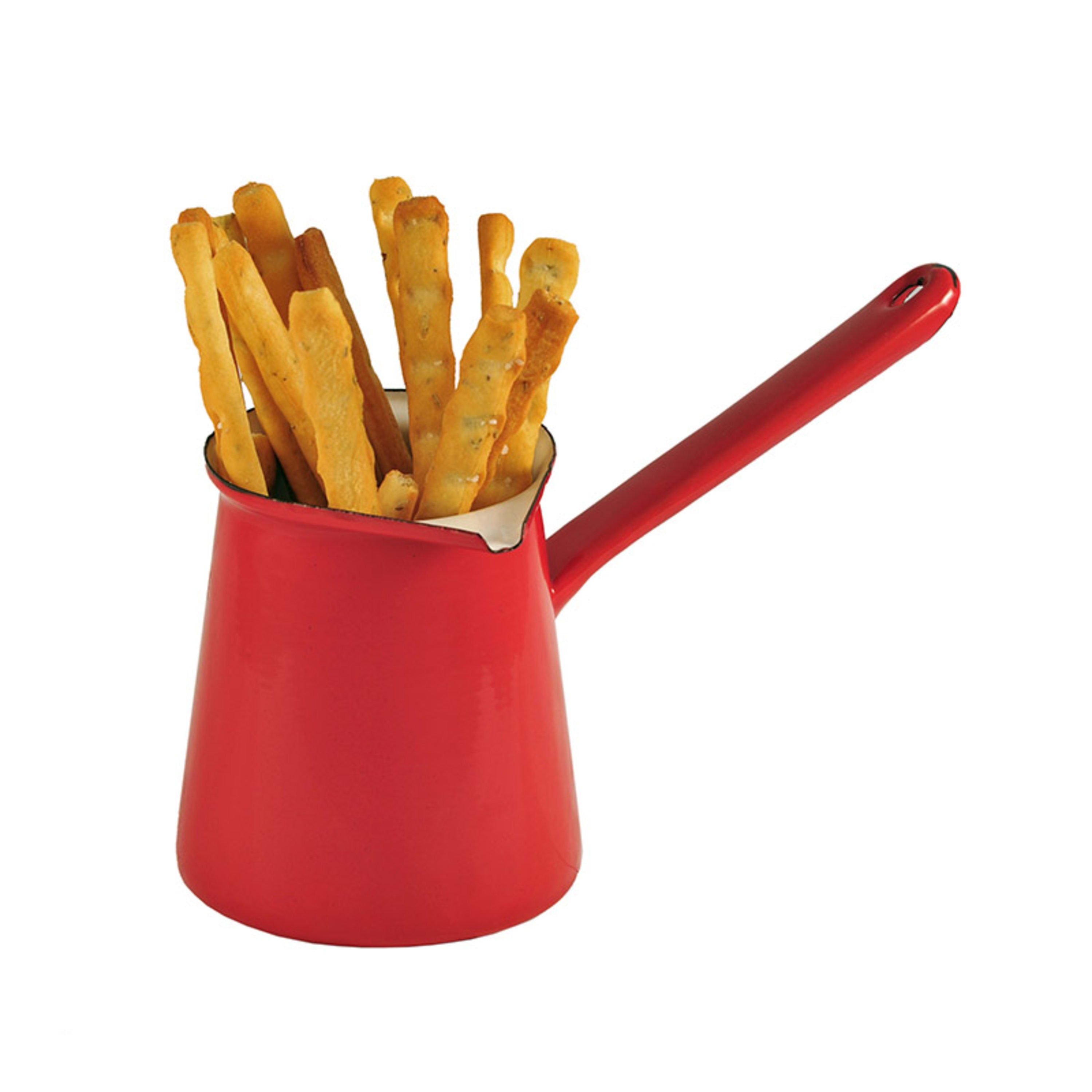 Urban Style Enamelware Turkish Coffee Pot 750ml - Red