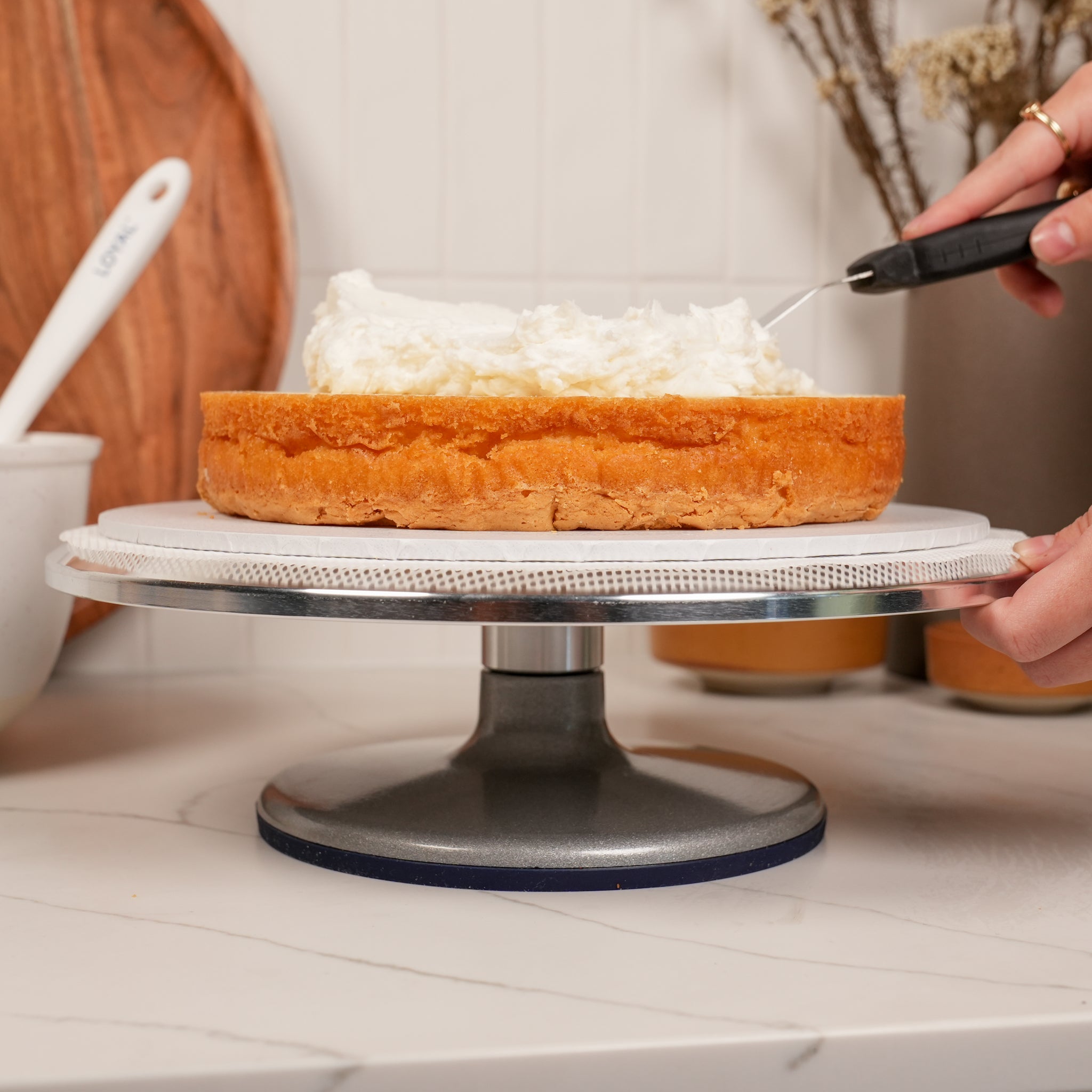 LOYAL 360 Pro Aluminium Cake Turntable