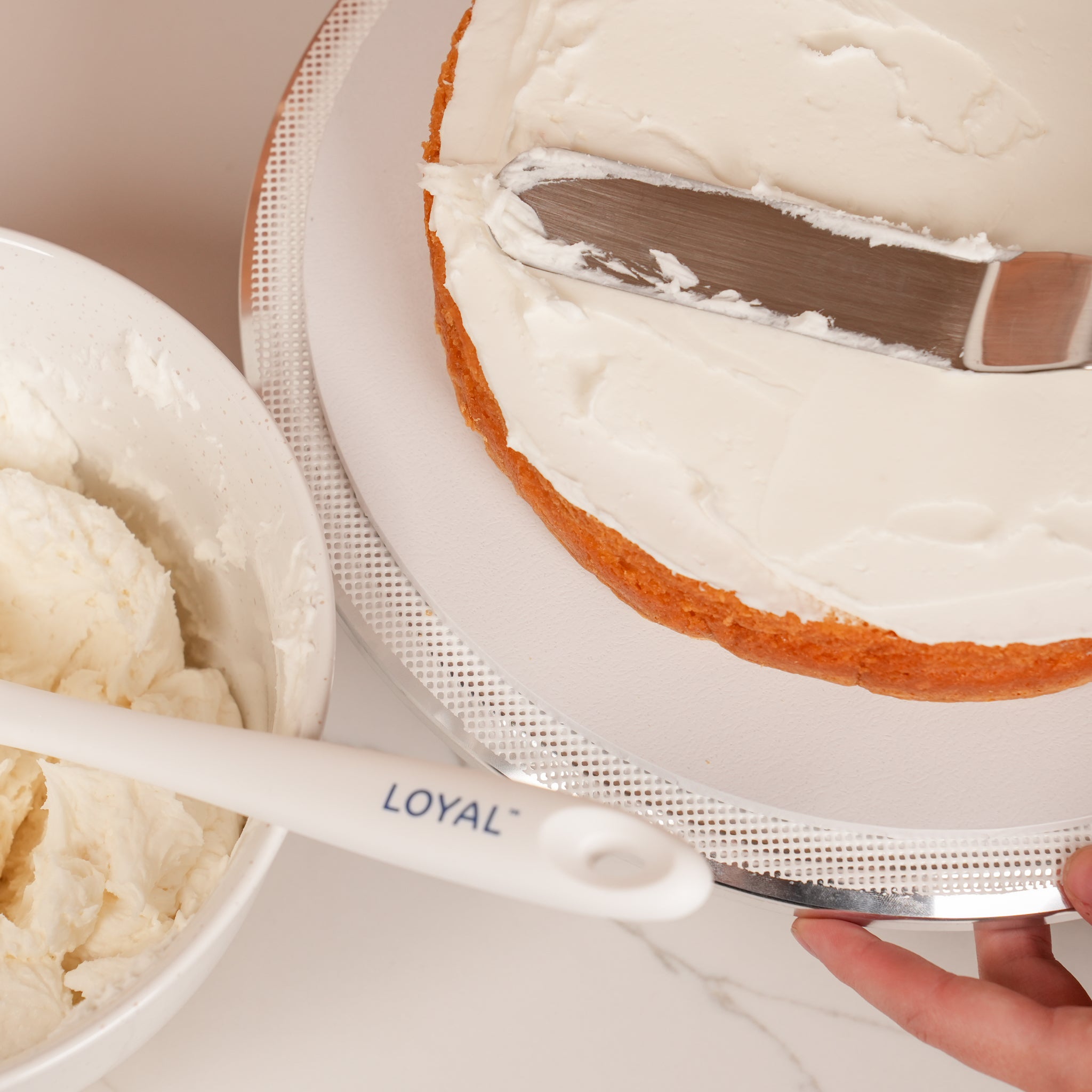 LOYAL 360 Pro Aluminium Cake Turntable