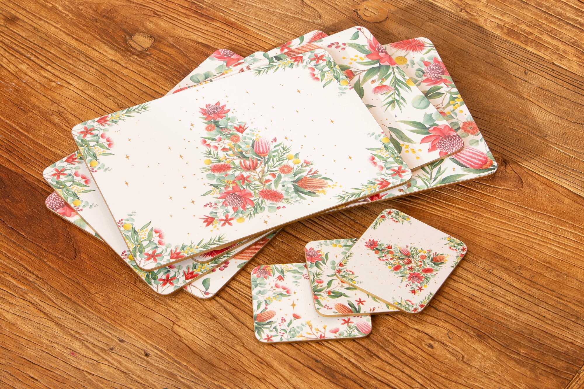 Ashdene Twinkling Blooms 6pk Placemat