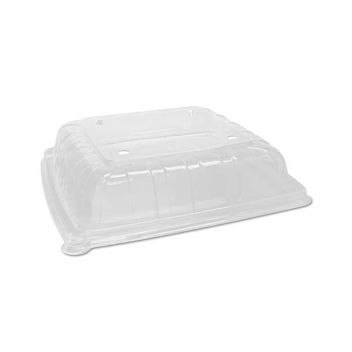 ecoware RPET Anti-Fog Lid for 10 inch Platter (Carton of 100)