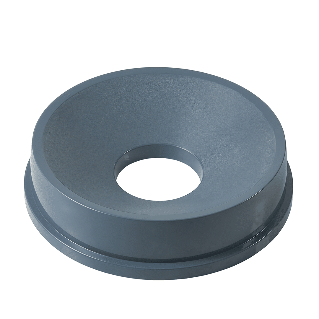 Trust Commercial Thor Round Bin Funnel Lid Grey for 75L Bin (1622)