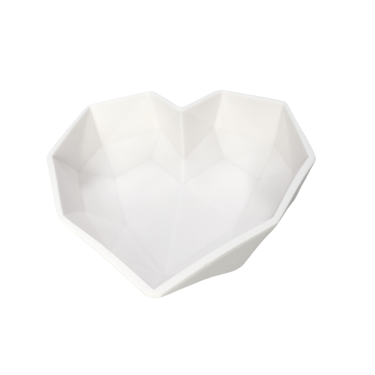 LOYAL Geometric Heart Silicone Mould 1 Cavity