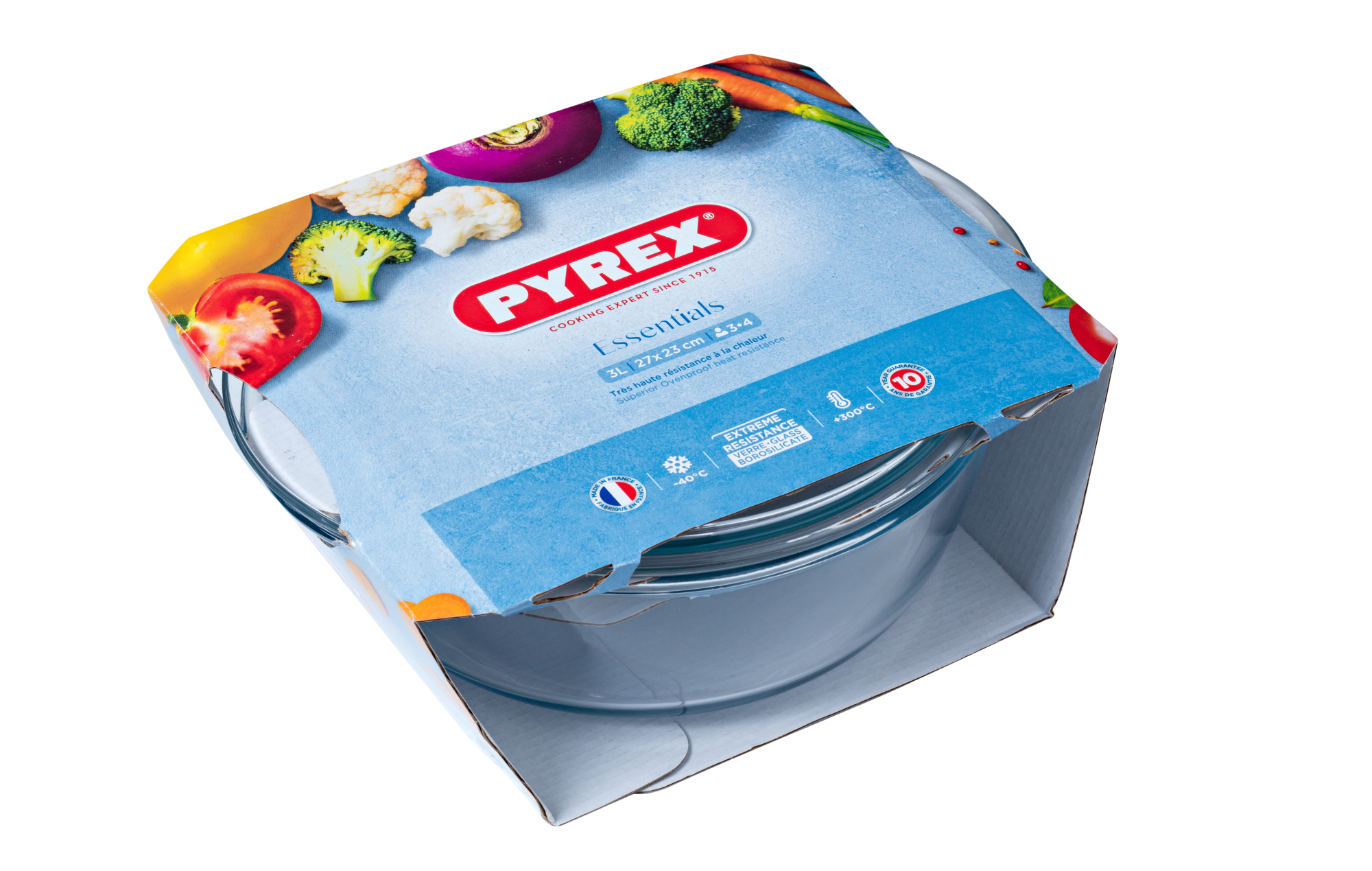 Pyrex 4 in 1 Round Casserole (3L)
