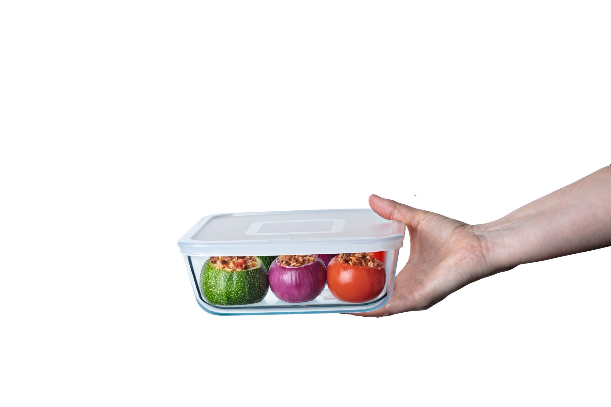 Pyrex Cook & Freeze Glass Square Container (2L)
