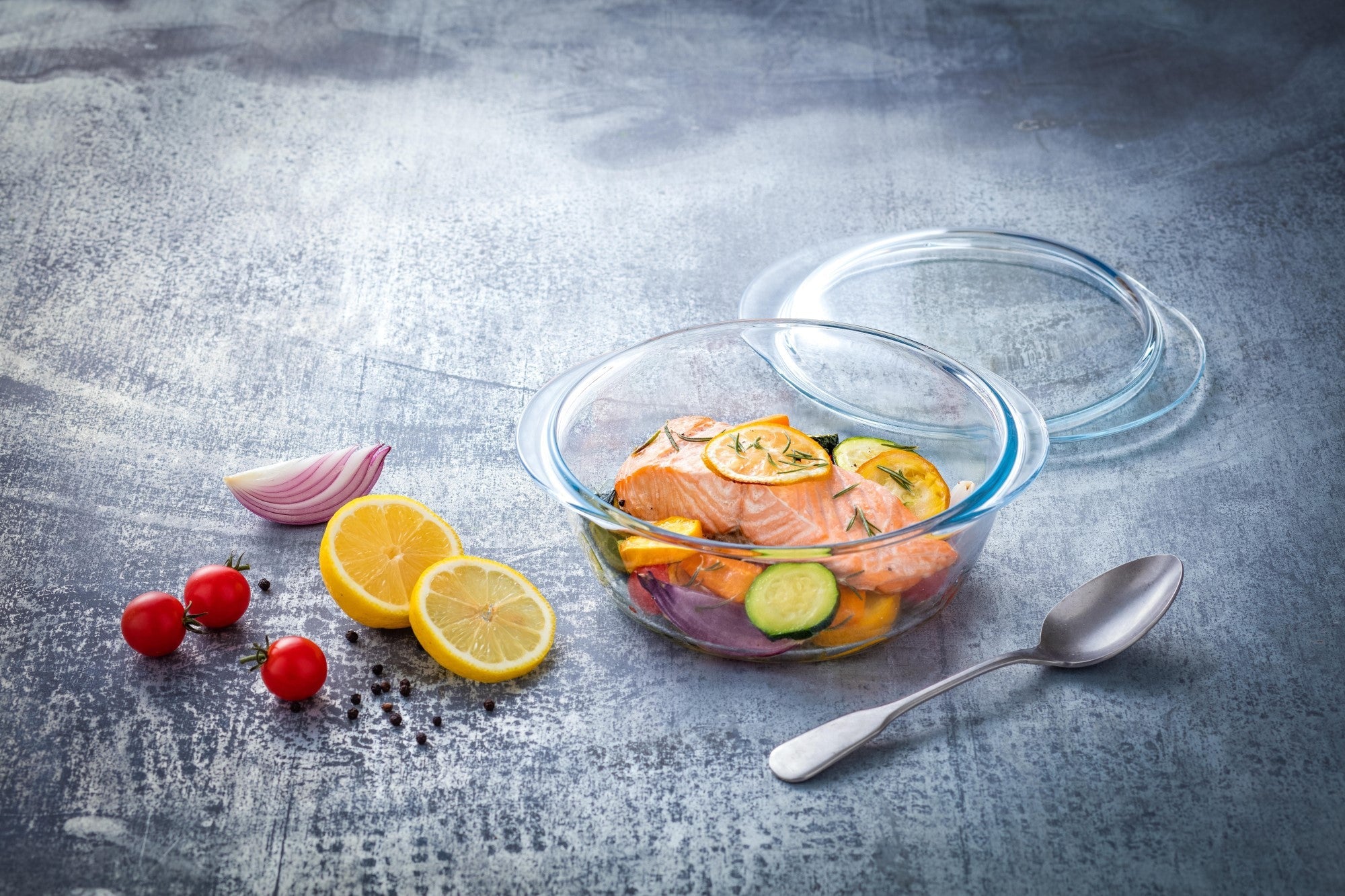 Pyrex 4 in 1 Round Casserole (2.1L)