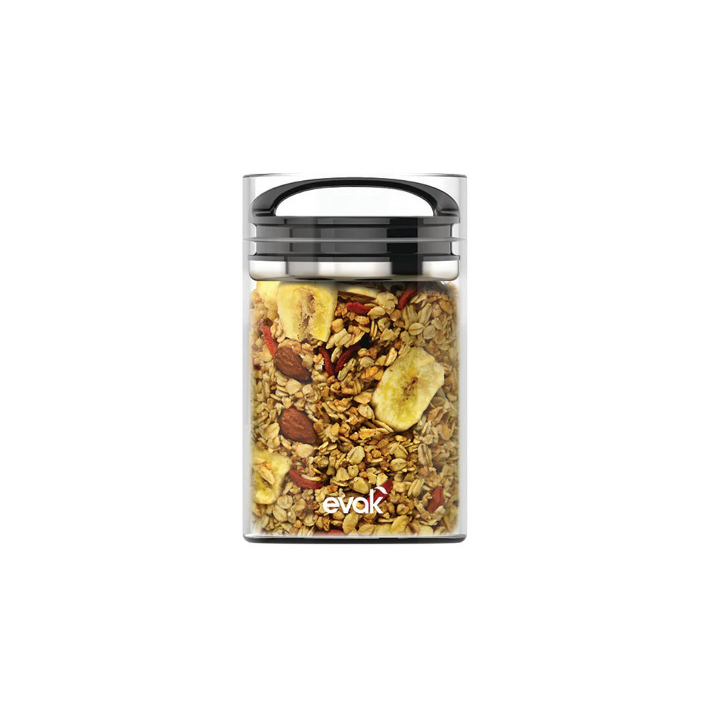 Prepara Evak Black Gloss Compact Handle - Medium - 709ml