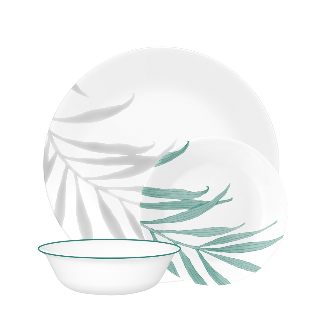 Corelle Solar Print 18 Piece Dinner Set