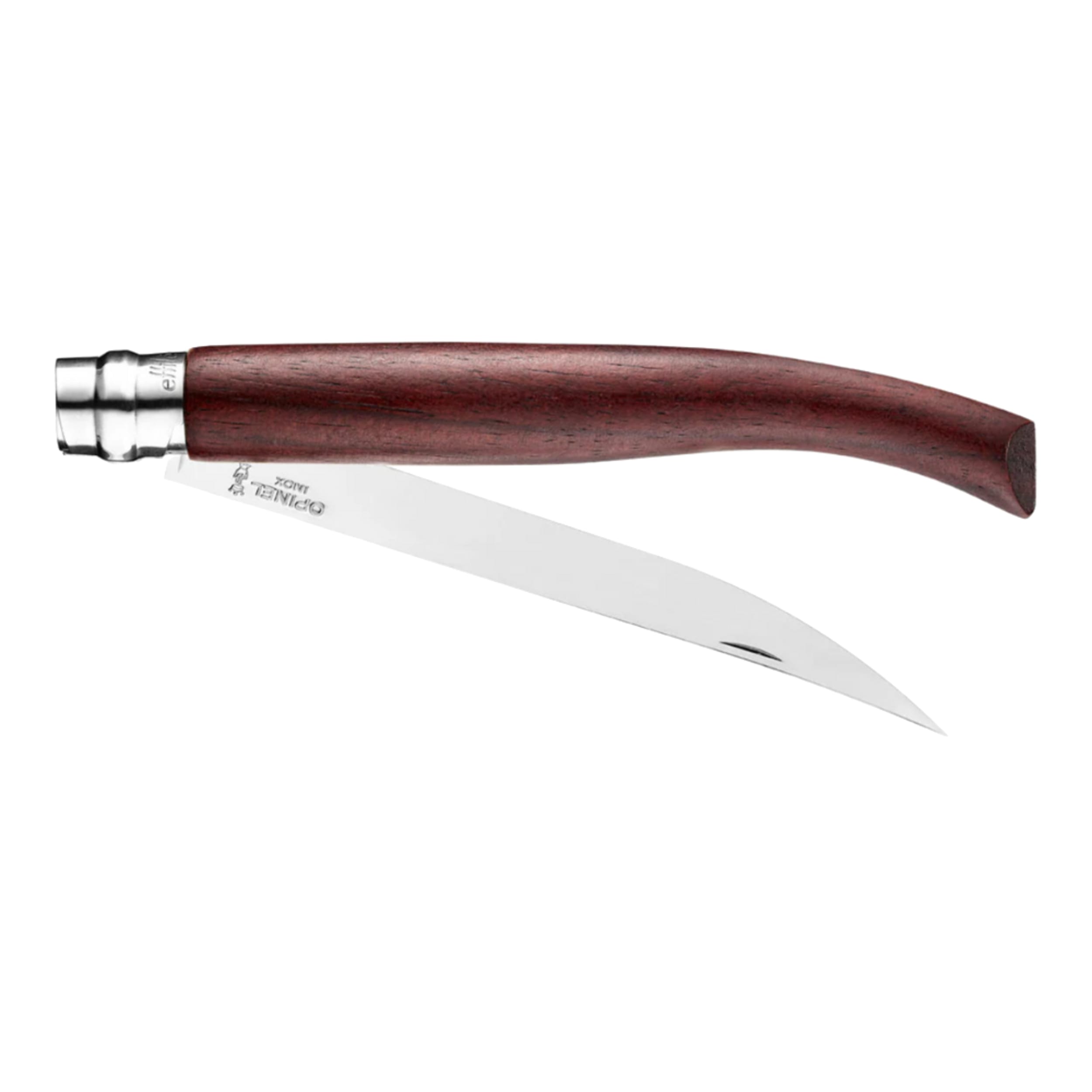 Opinel No.12 Effilé Stainless Steel Filleting Folding Knife Padouk