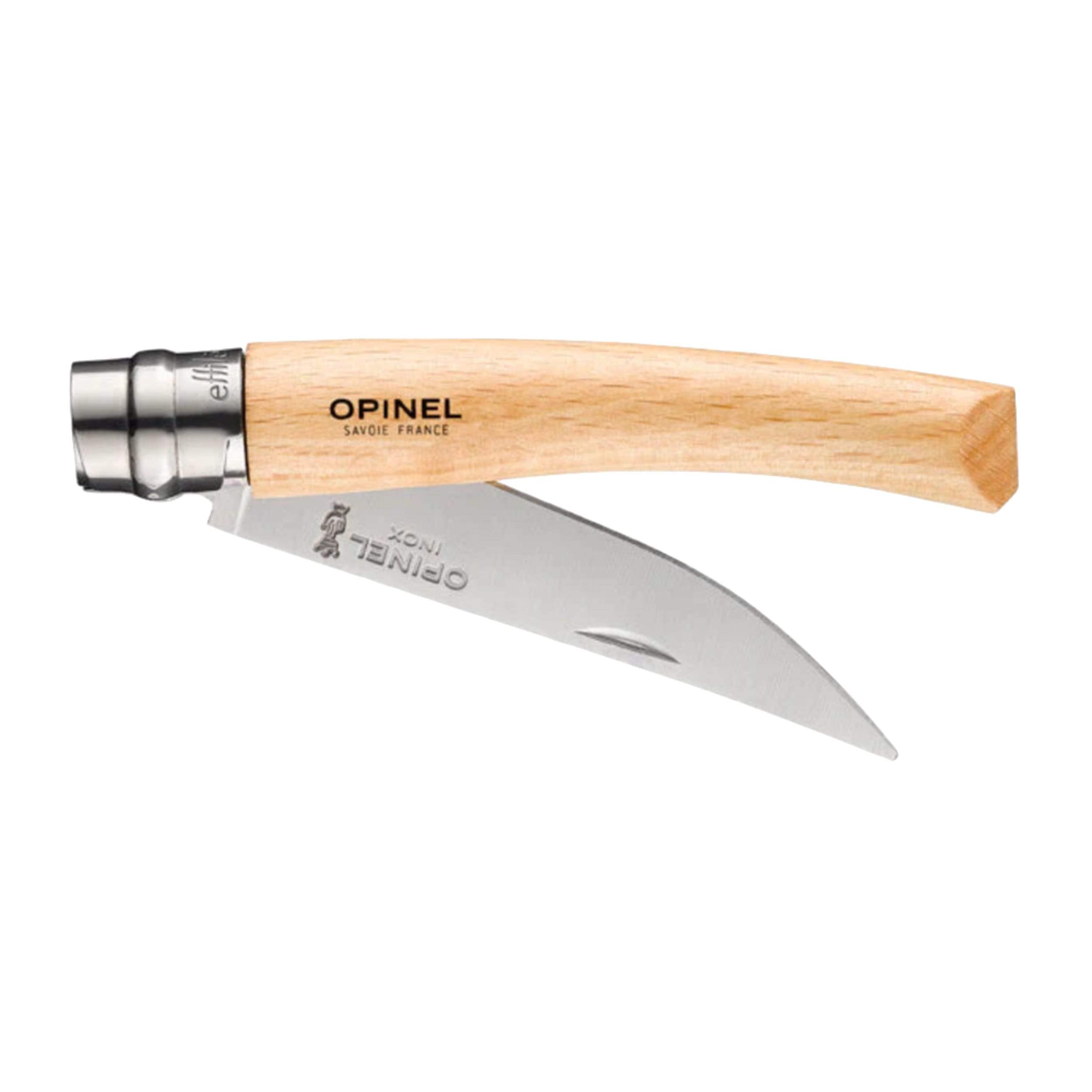 Opinel No.10 Effilé Stainless Steel Slim Folding Knife Beech