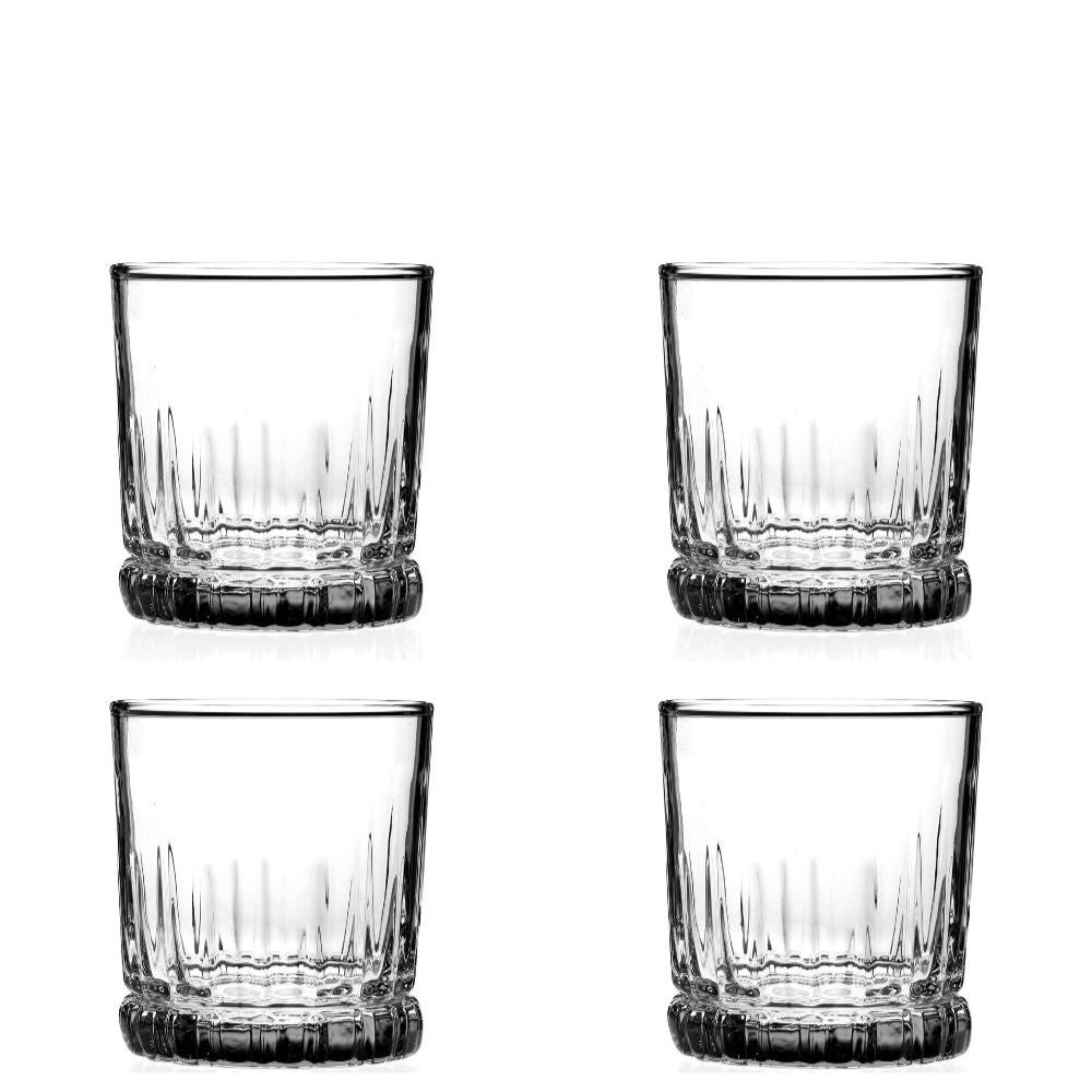 Anchor Hocking Anniston Rocks Glass - 4 Pack (296mL)