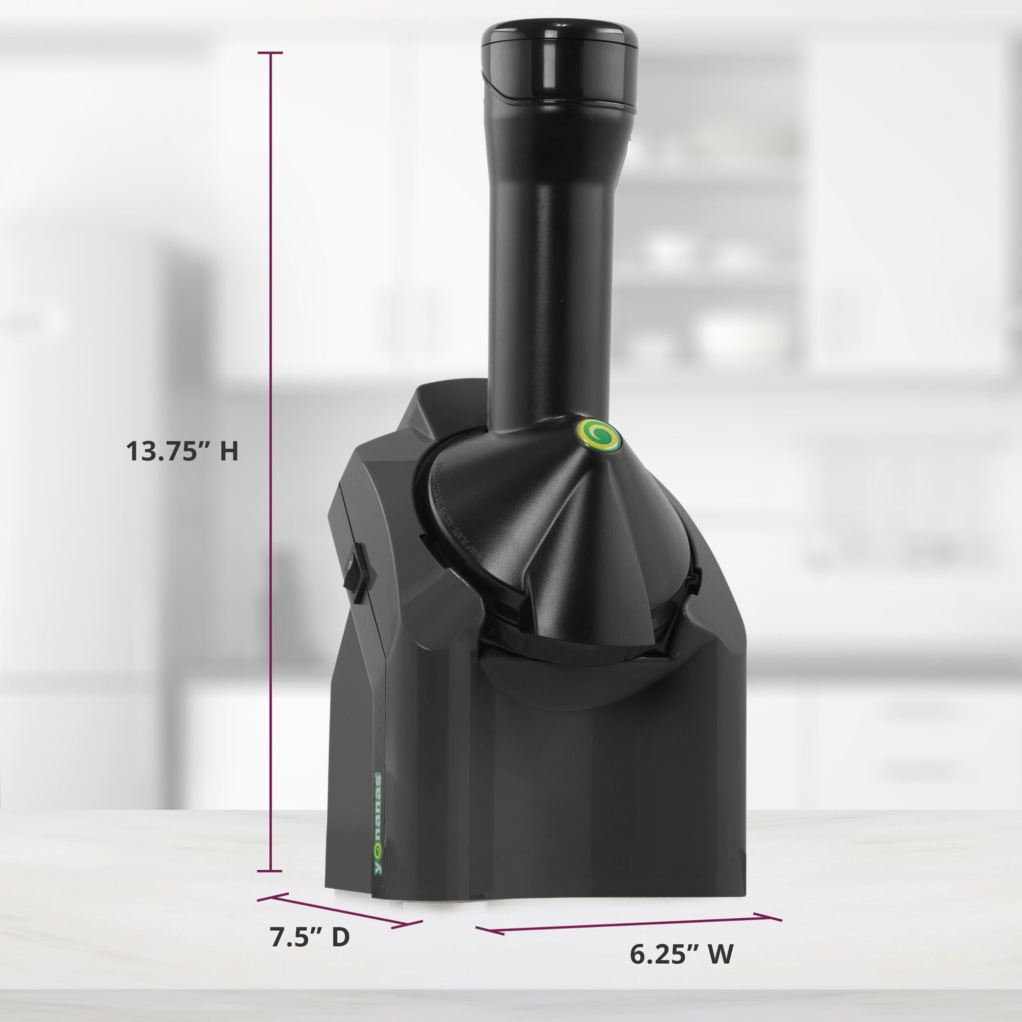 Yonanas Black Frozen Dessert Maker