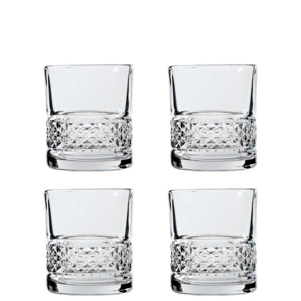 Anchor Hocking Alistair Rocks Glass - 4 Pack (355mL)