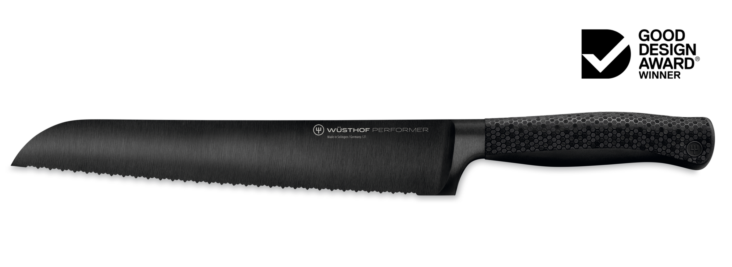 Wusthof Performer Precision Double-Serrated Bread Knife - 23cm