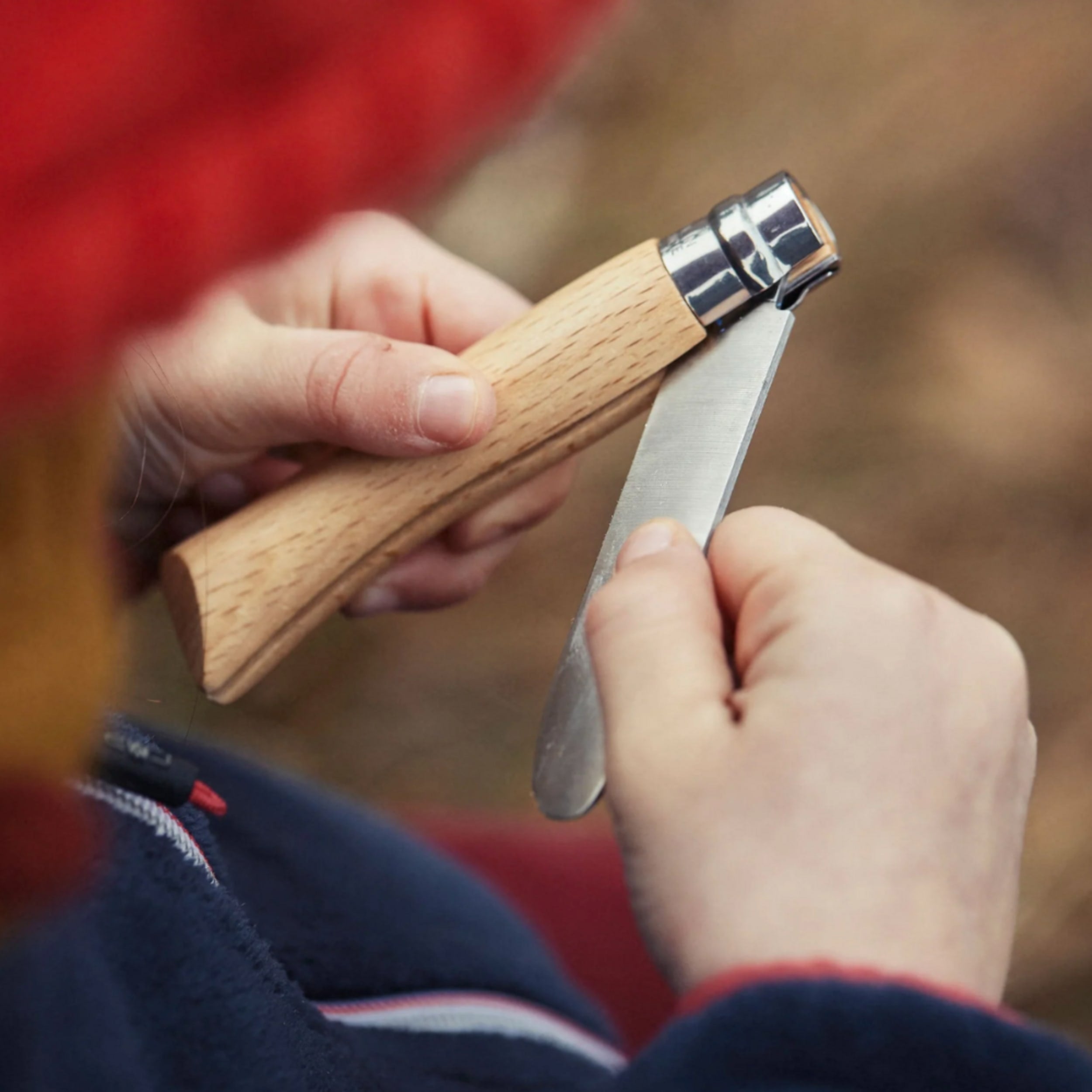 Opinel No.07 My First Folding Knife with Sheath