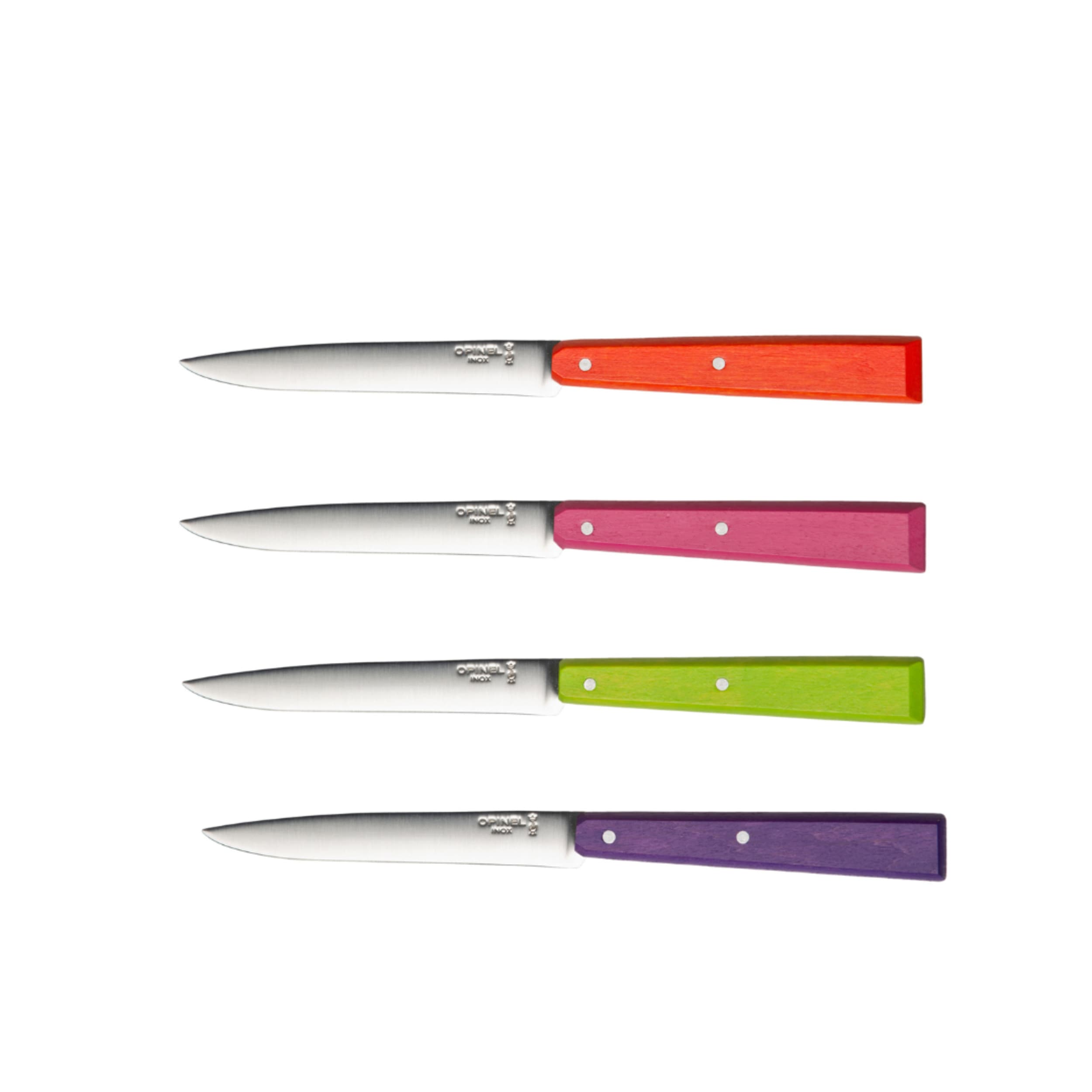 Opinel Bon Appétit No.125 Table Knife 4 Piece Set Natural
