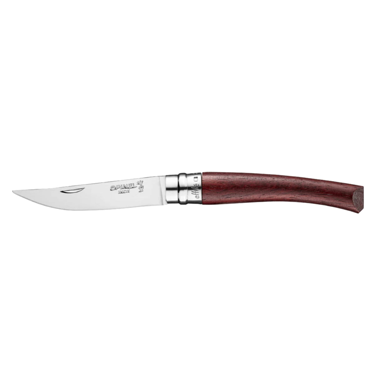 Opinel No.10 Effilé Stainless Steel Slim Folding Knife Padouk