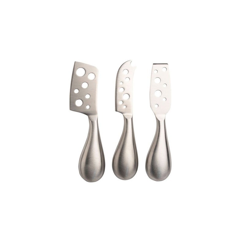 Euroline Stainless Steel Cheese Knife Set 3 Piece