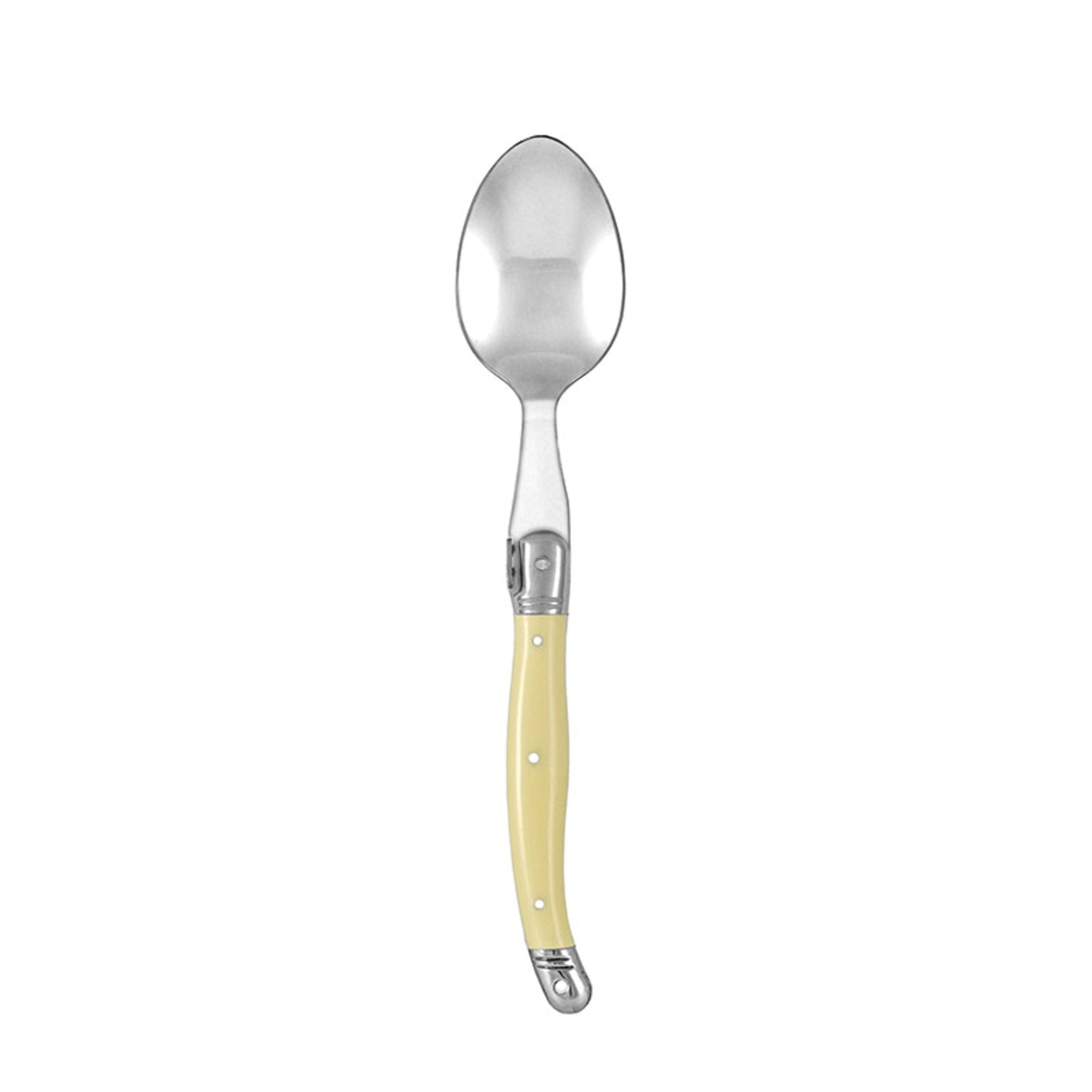 Laguiole Etiquette Tablespoon 12 Pack - Ivory