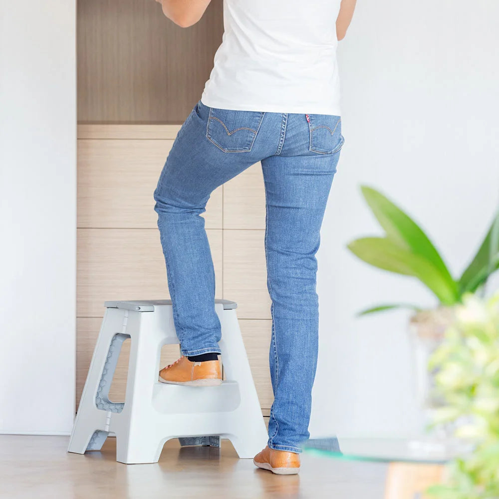 Compact 2 Step Foldable 40cm Stool