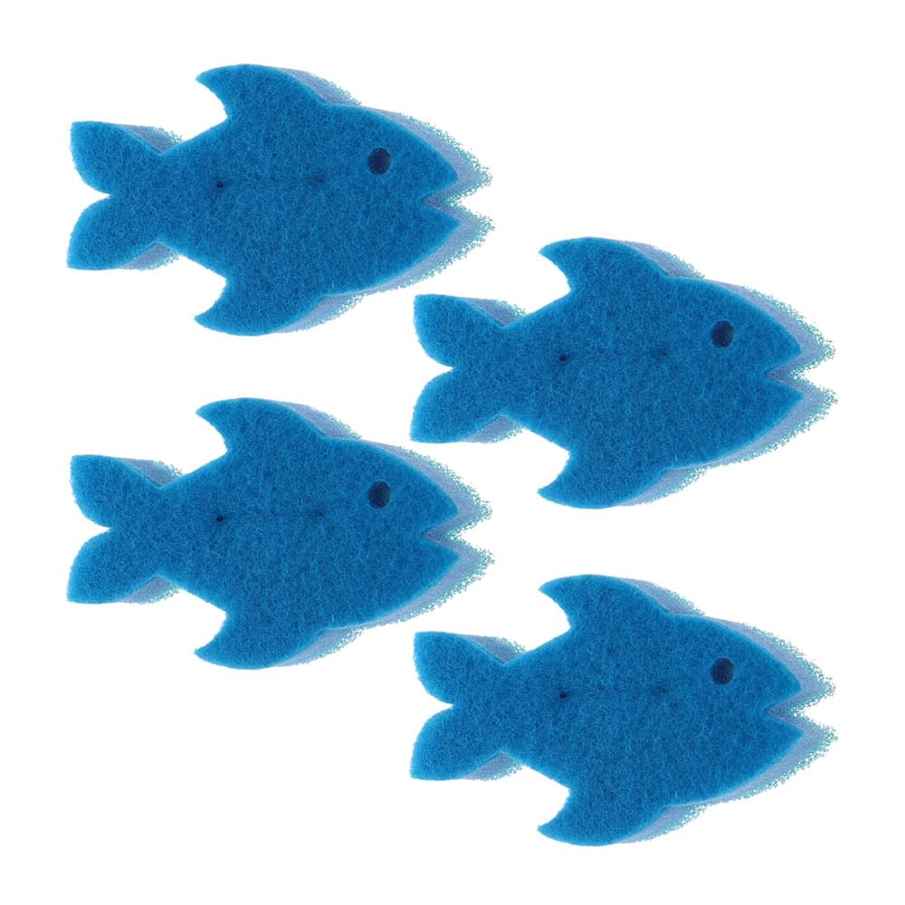 Vigar Pets Club Cat Bowl Scrubber Sponge - 4 Pack