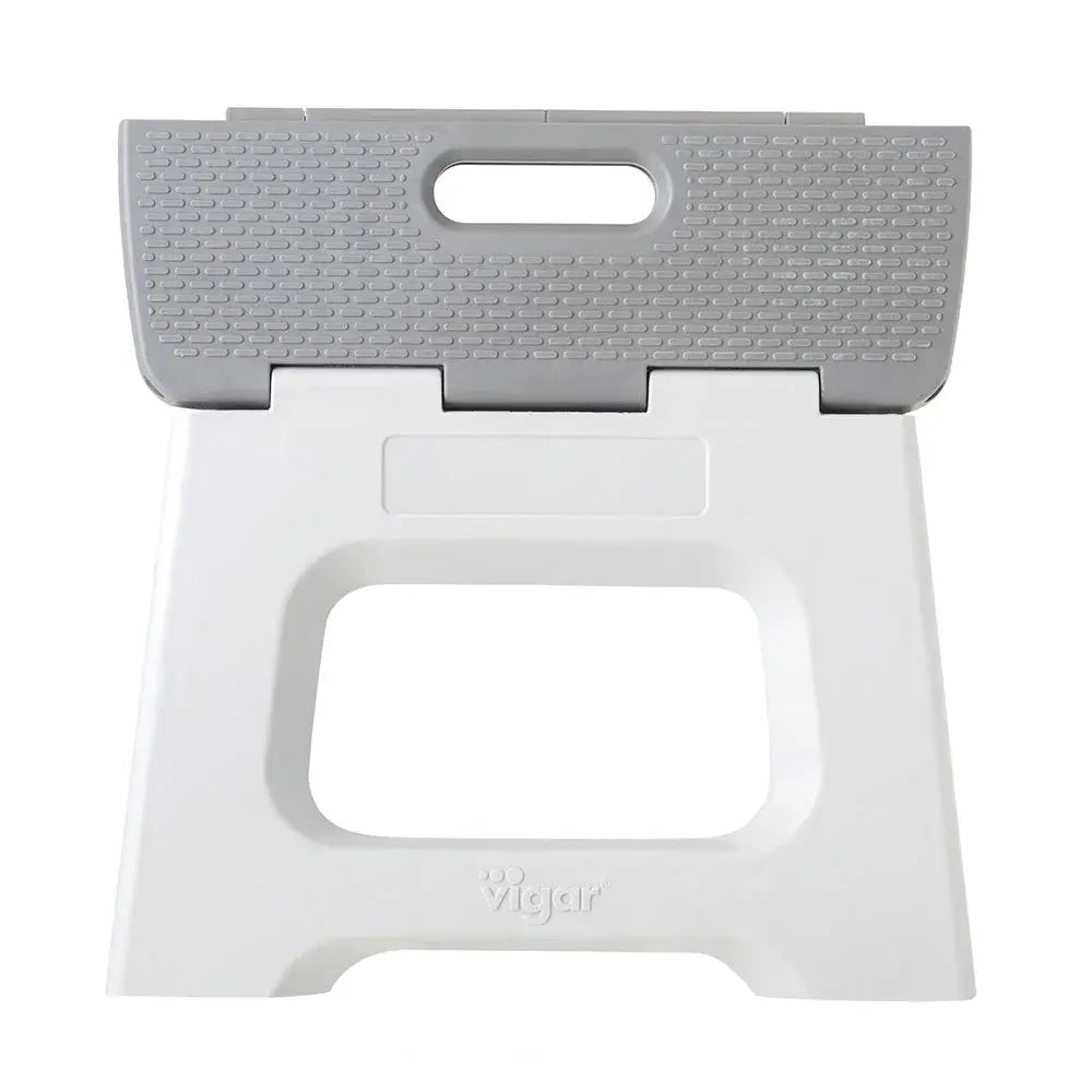 Vigar Compact Foldable Stool 23cm - Grey