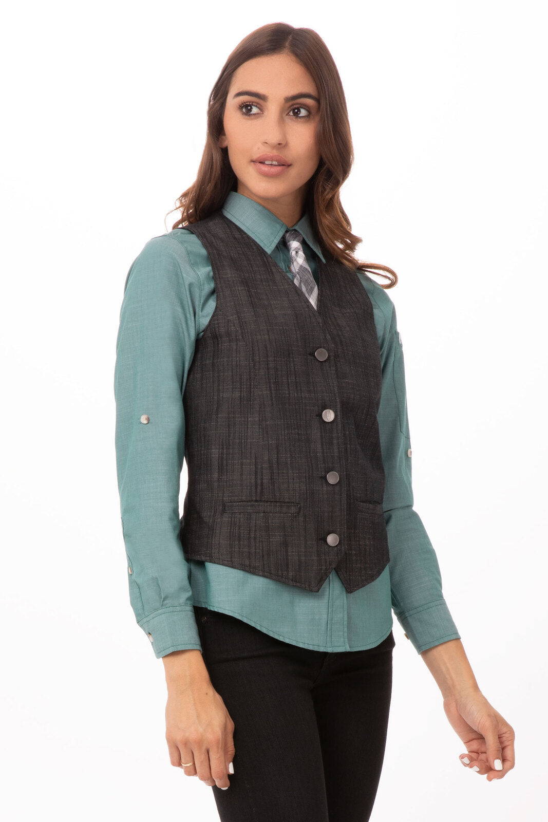 Chef Works Augustine Women's Vest - Black