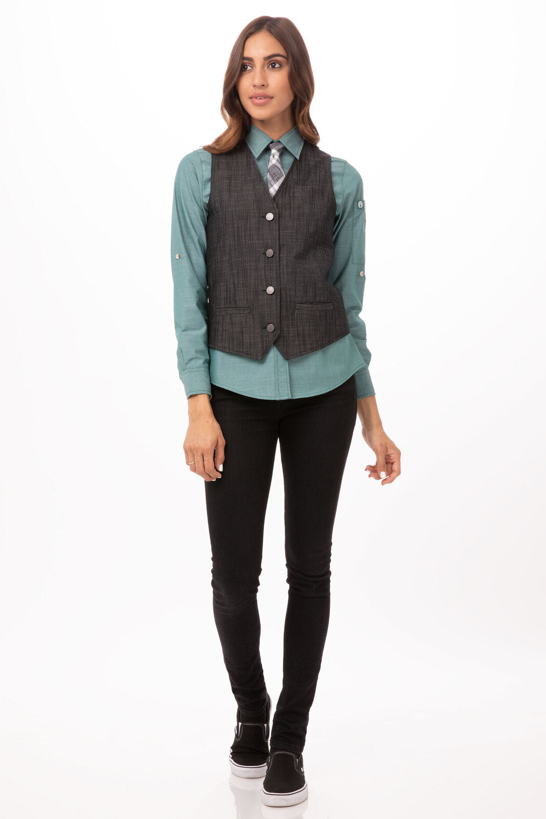 Chef Works Augustine Women's Vest - Black