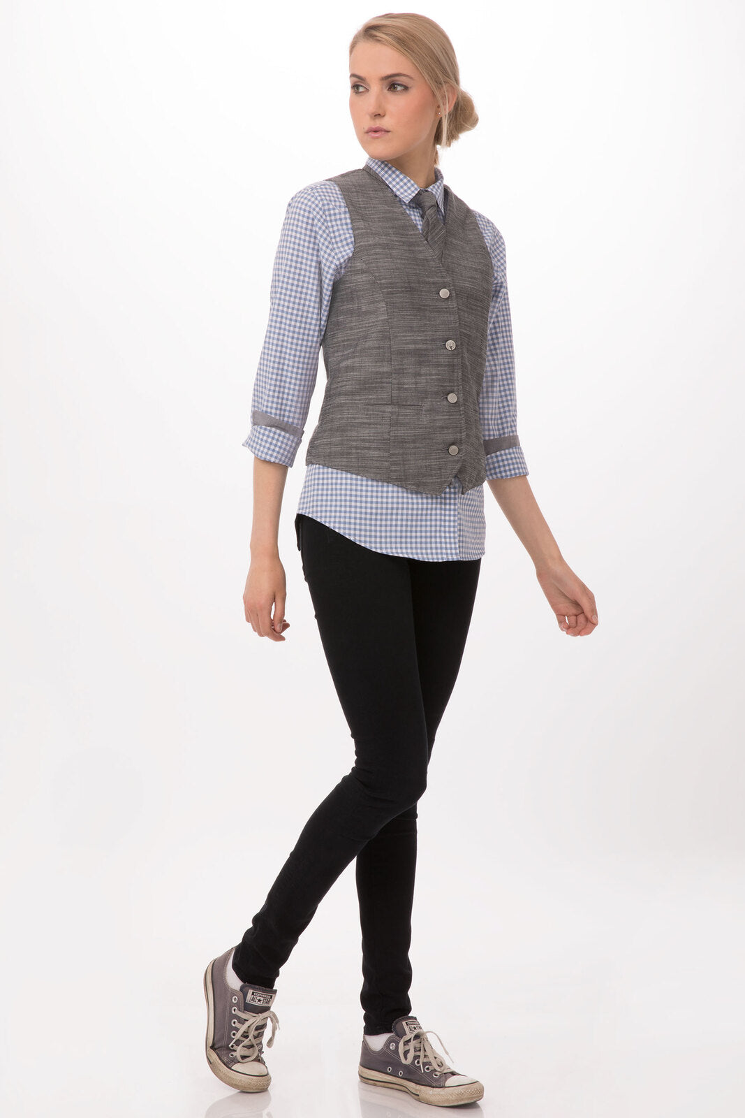 Chef Works Augustine Women's Vest - Grey