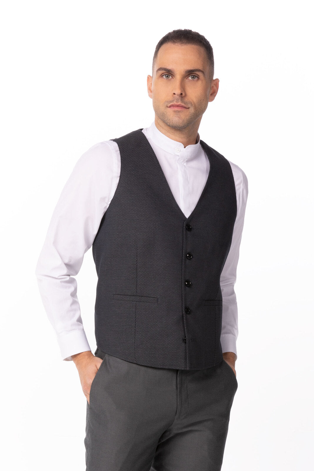 Chef Works Bridge Men's Vest - Diamond