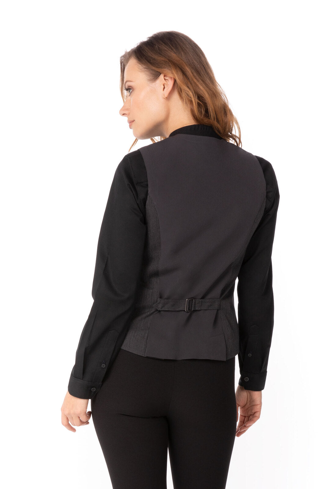 Chef Works Bridge Women's Vest - Pinstripe