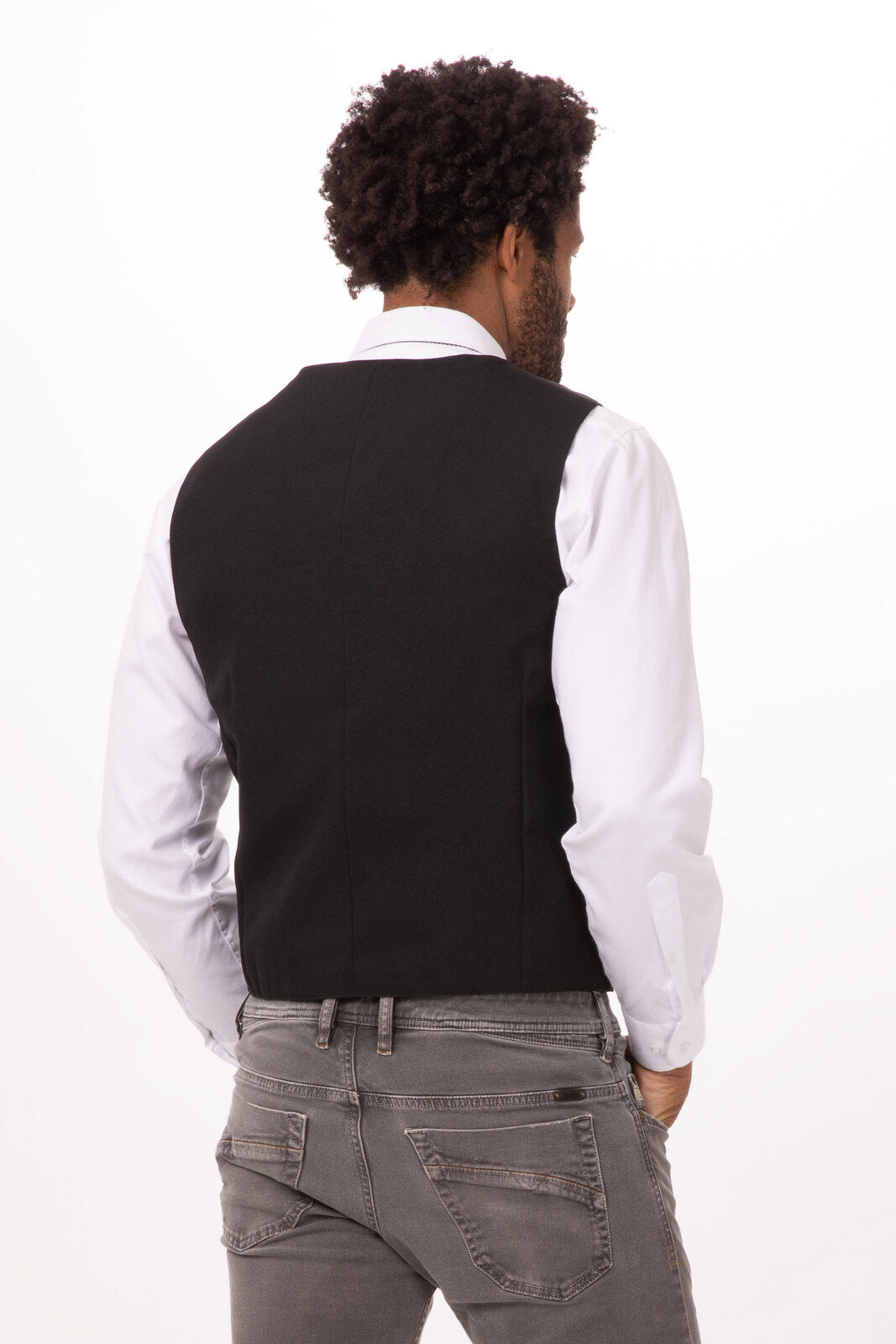 Chef Works Essential Men's Vest - Black
