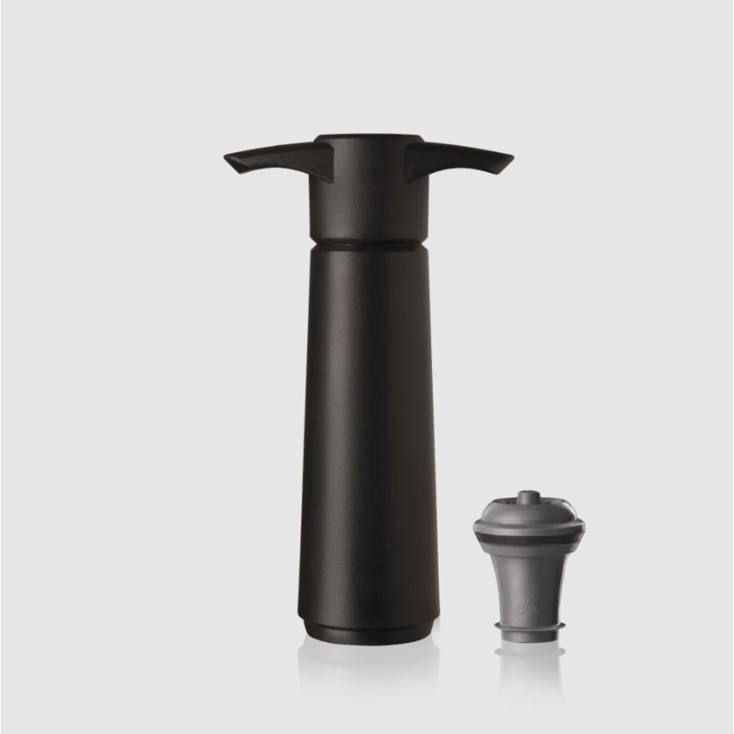 Vacu Vin Original Wine Saver with 1 Stopper Black