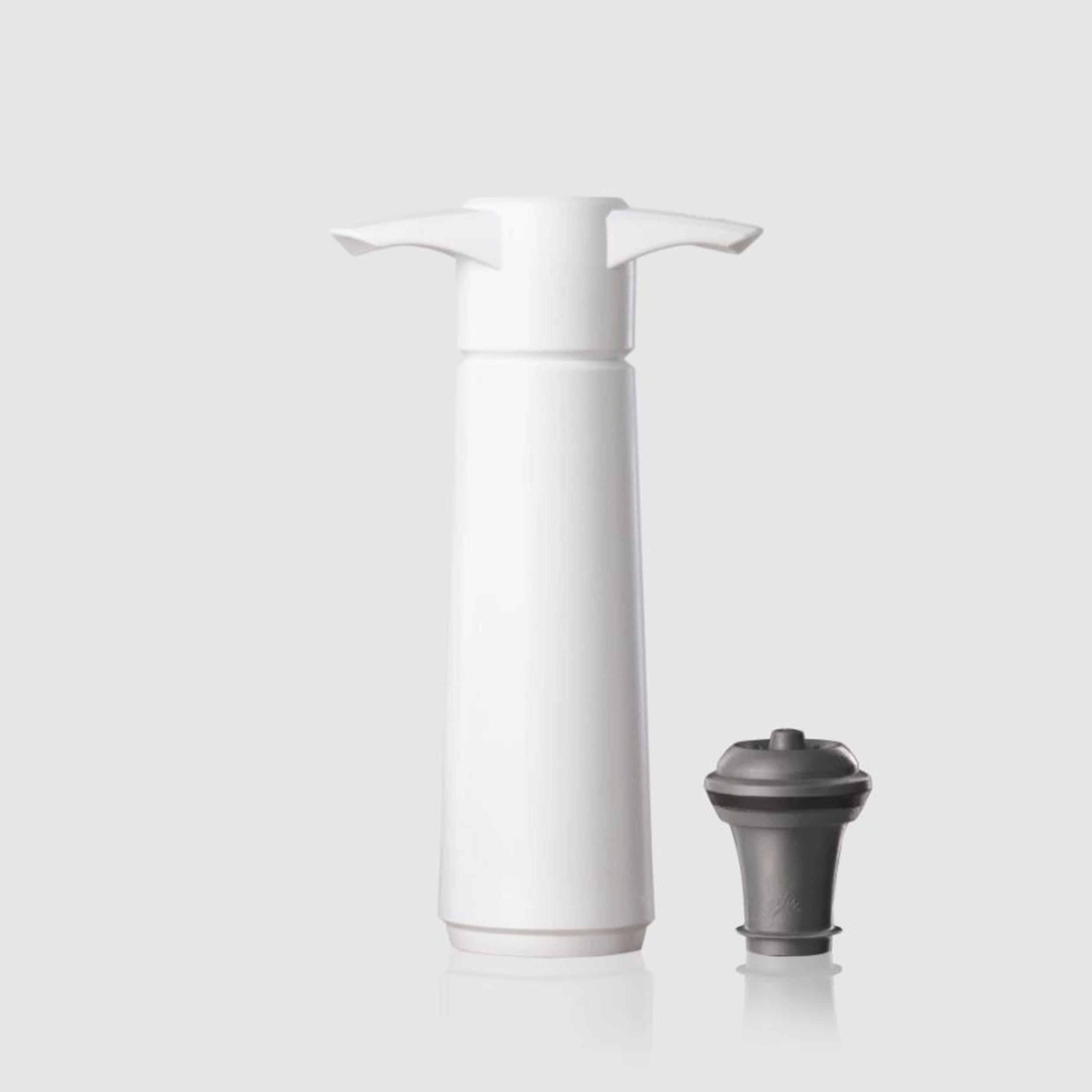 Vacu Vin Original Wine Saver with 1 Stopper White