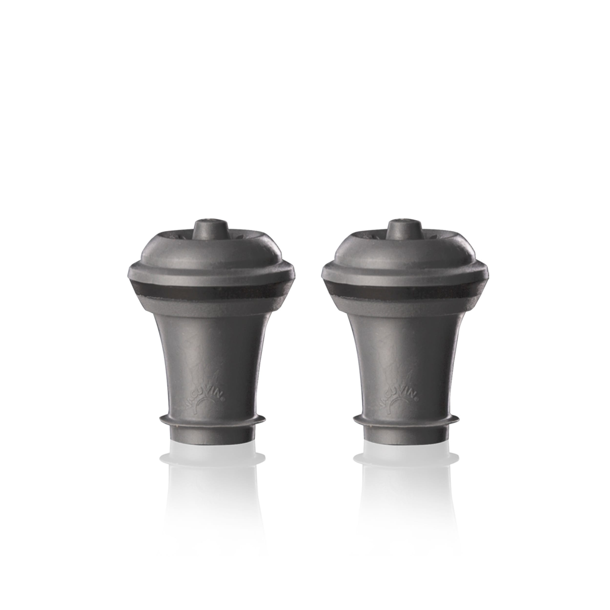 Vacu Vin Wine Stopper 2 Piece Set Grey