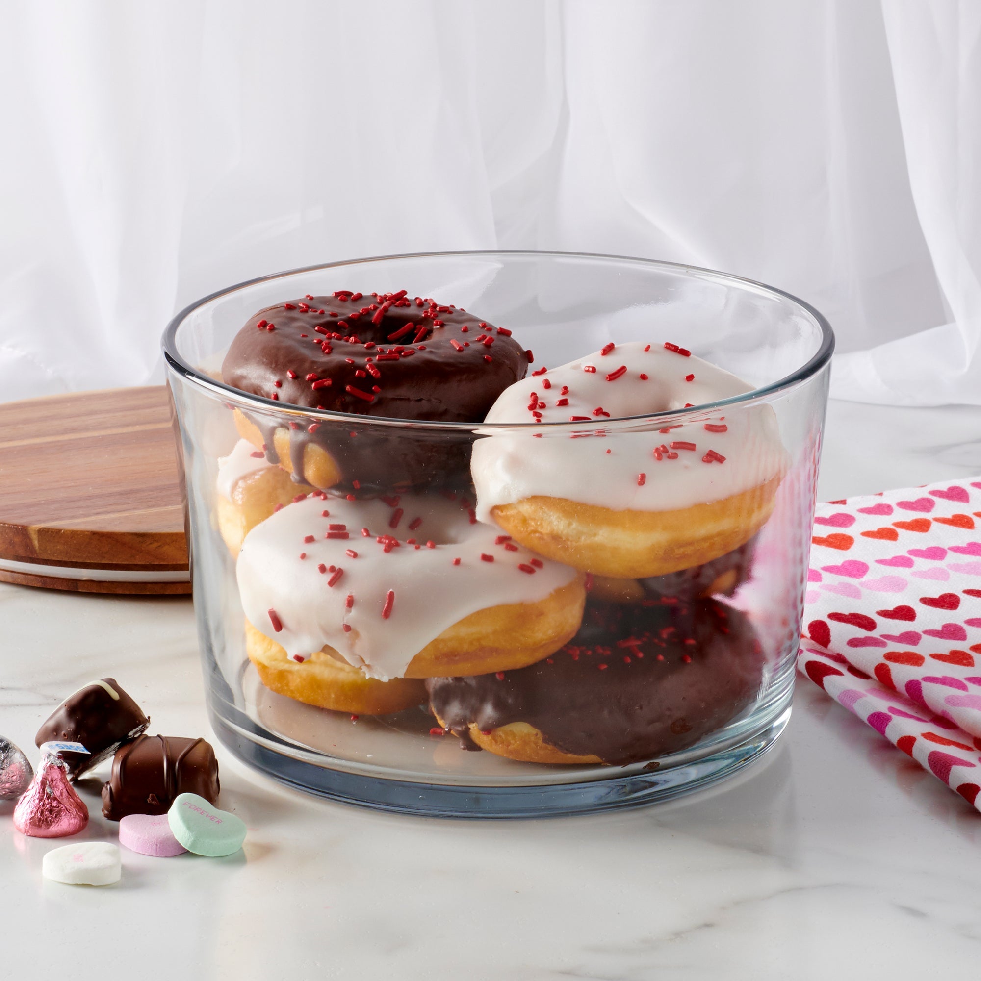 Anchor Hocking Party Bowl with Acacia Lid (3L)