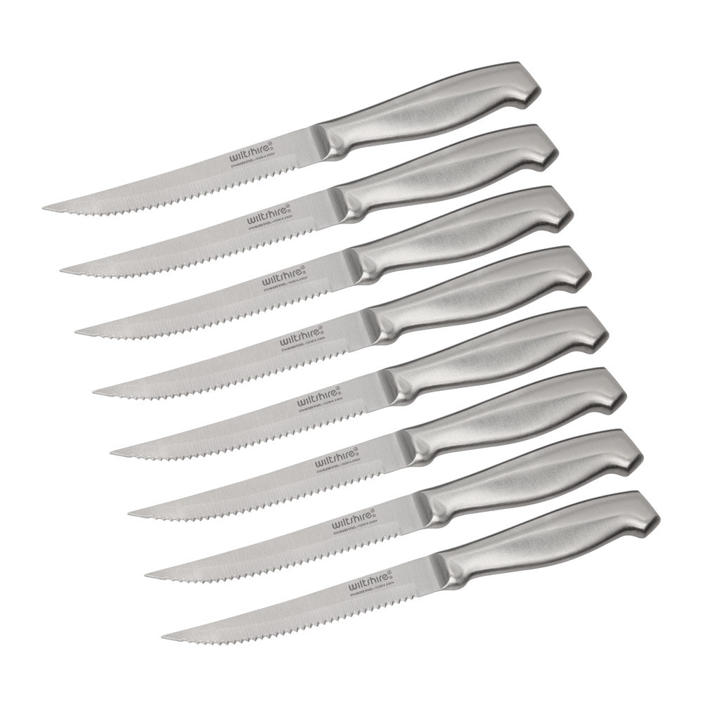 Wiltshire Stainless Steel 8 Piece Steak Knife Set